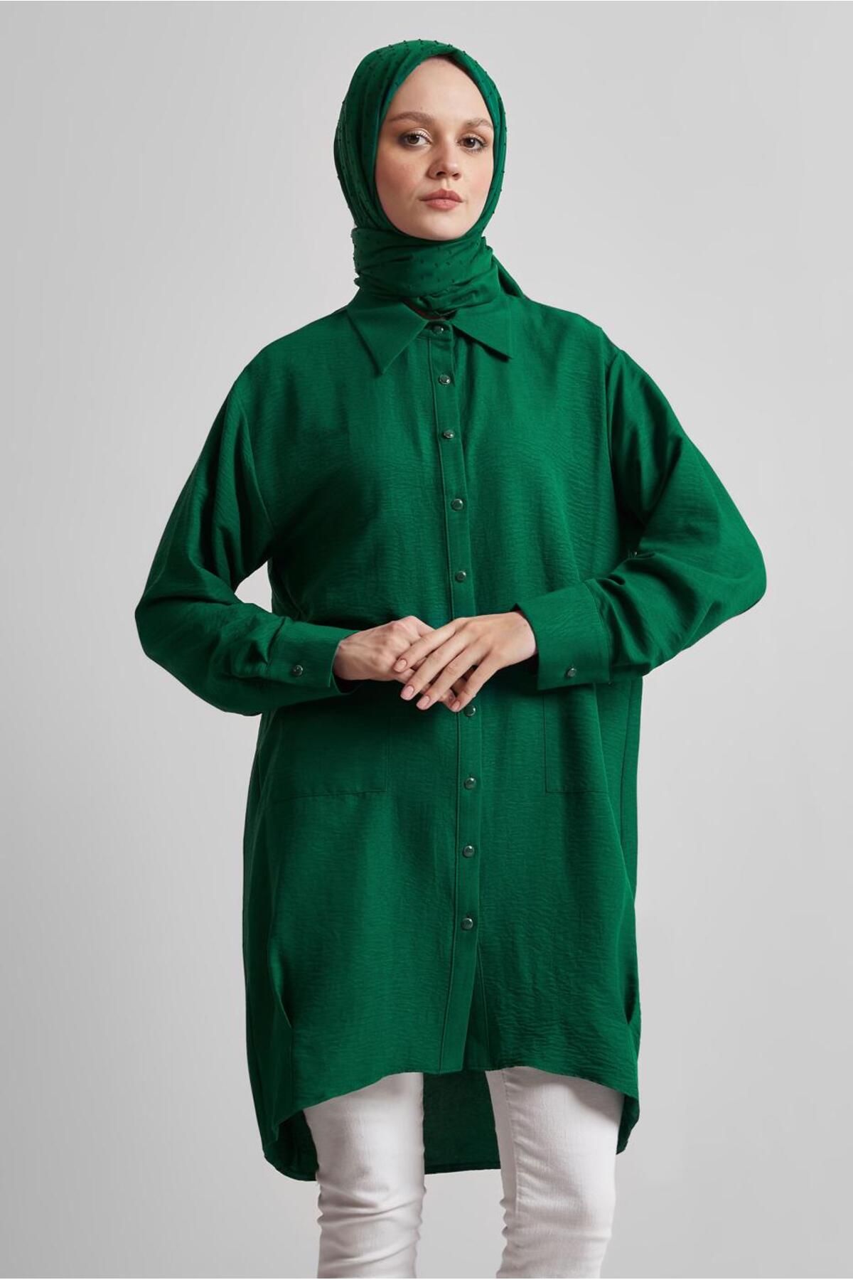 تونیک یقه پیراهن 45325 Alvina