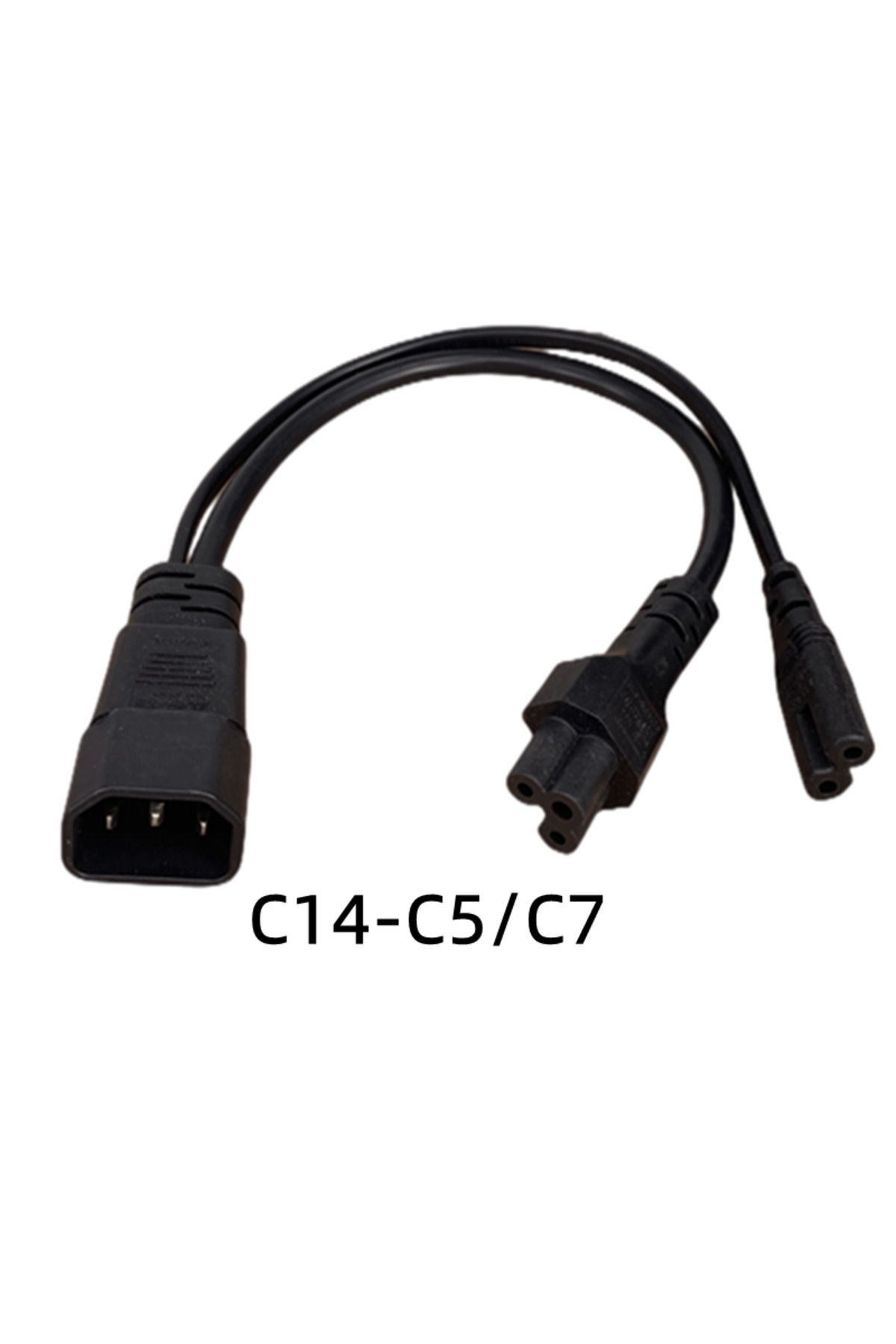 Choice-سلك طاقة تيار متردد مقسم آخر من نوع C5-C7 IEC320 C14 C8 إلى 2X C7 C5 C13 Y، IEC Figure 8 ذكر إلى 2 أنثى 1 بوصة 1
