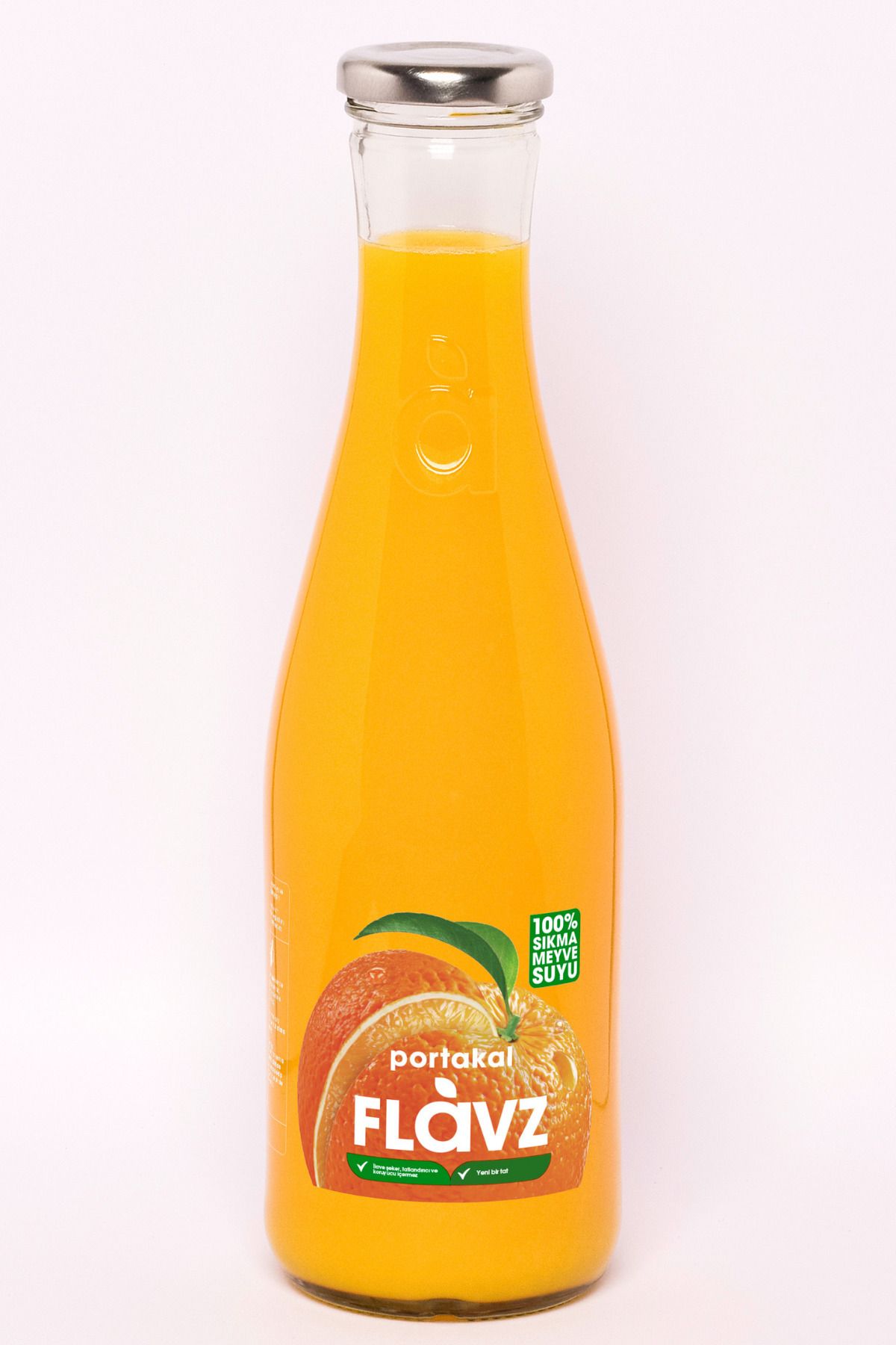 FLAVZ Sıkma Portakal Suyu 640 ml