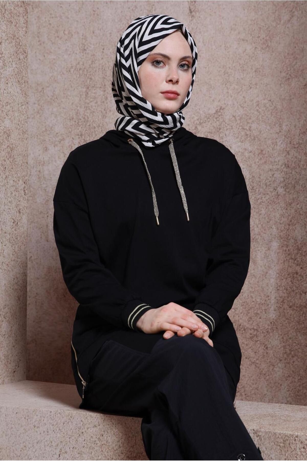 تونیک کلاه دار 44449 Alvina