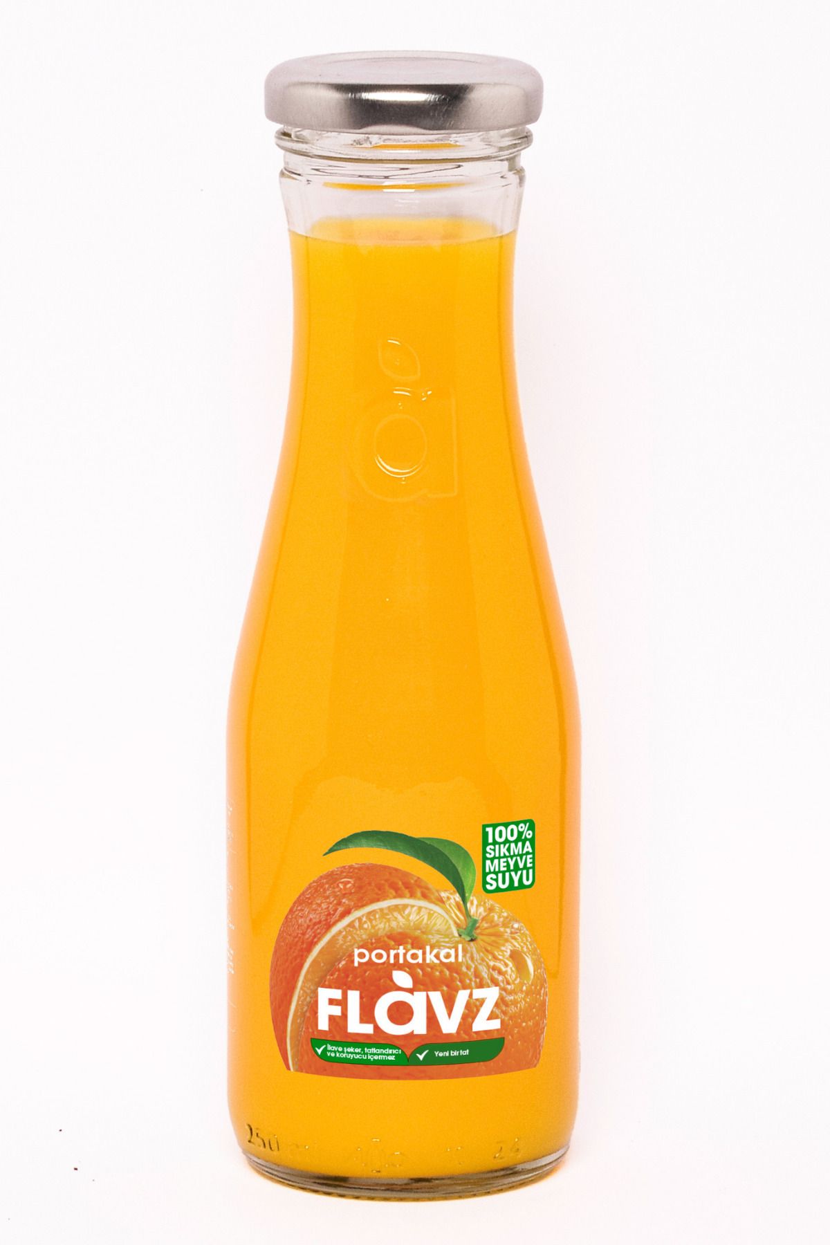 FLAVZ Sıkma Portakal Suyu 250 ml