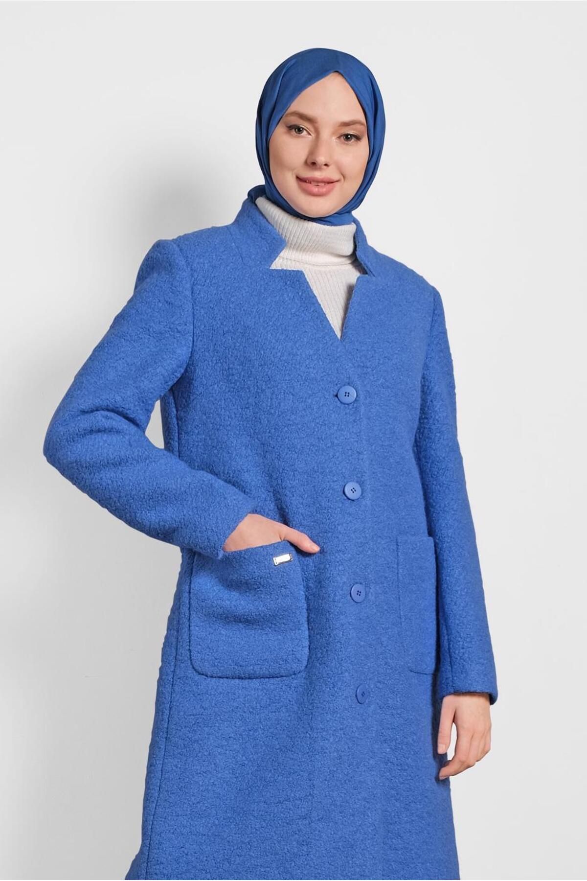 کت 90035 با جزئیات جیبی Alvina