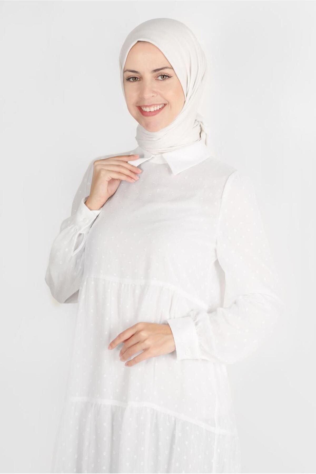 تونیک 42903 لایه بندی شده پولکا Alvina