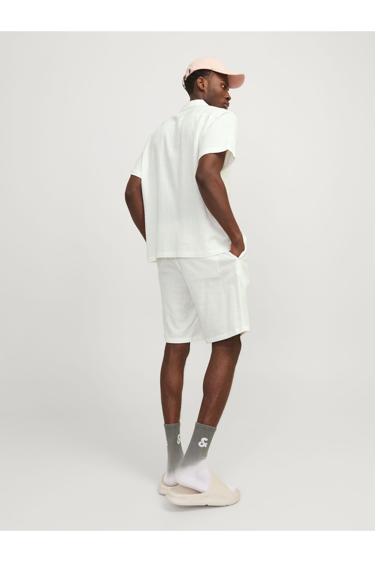 شلوارک مردانه راسته فاق نرمال | جک اند جونز Jack & Jones 12255861 - تصویر 2