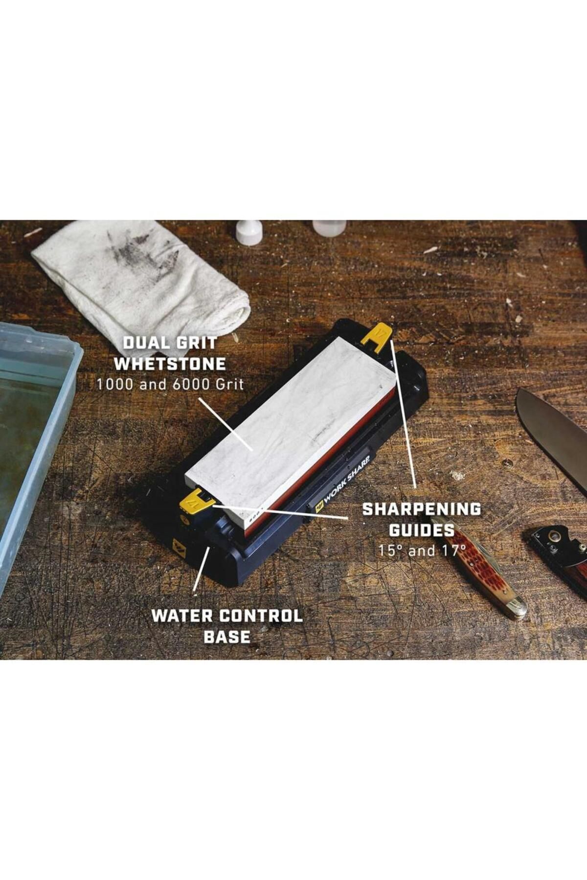 Work Sharp-Work Sharp Benchtop Whetstone Knife and Tool Sharpener 7
