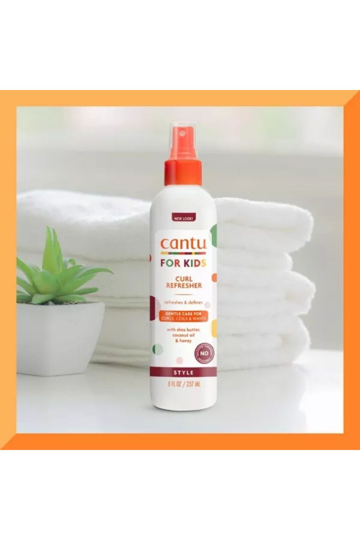 Kids Çocuklar için Bukle Belirginleştirici Saç Spreyi 236 ml- Kıvırcık,Dalgalı Saç — 07876-12/3PK — تصویر 3 از 6