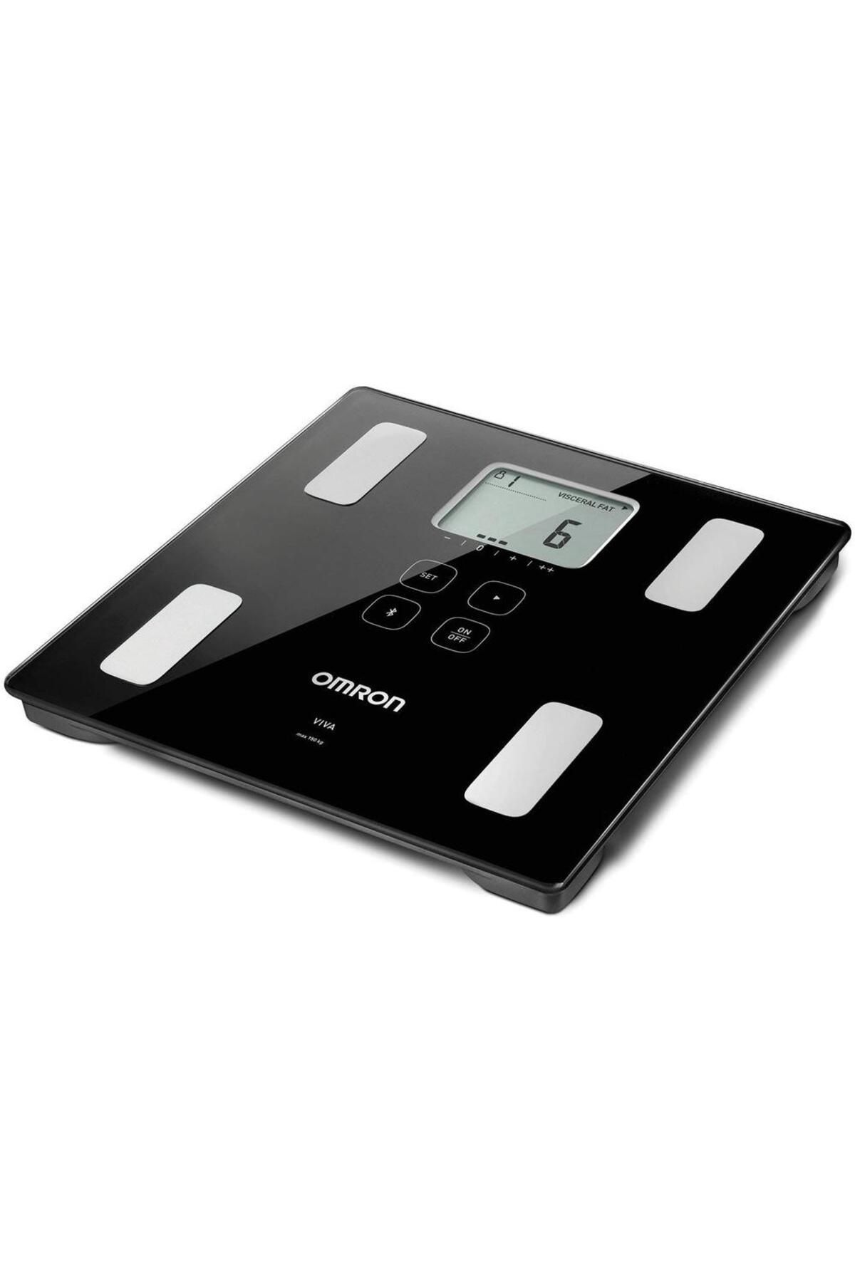 Omron-Omron Viva Body Composition Monitor Scale, Mobile App, 30 Measurements, 4 Users, Black 2