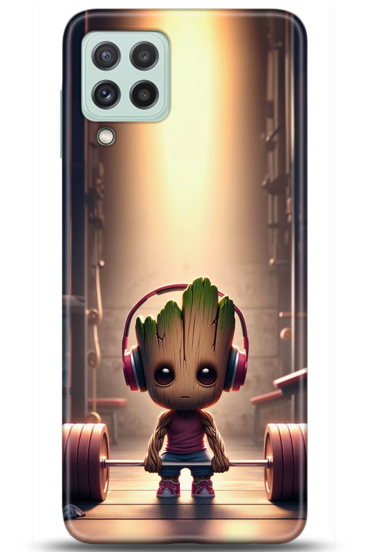 adveksiyon Samsung Galaxy A22 Kılıf HD Baskılı Kılıf - Take Me Earth 5015