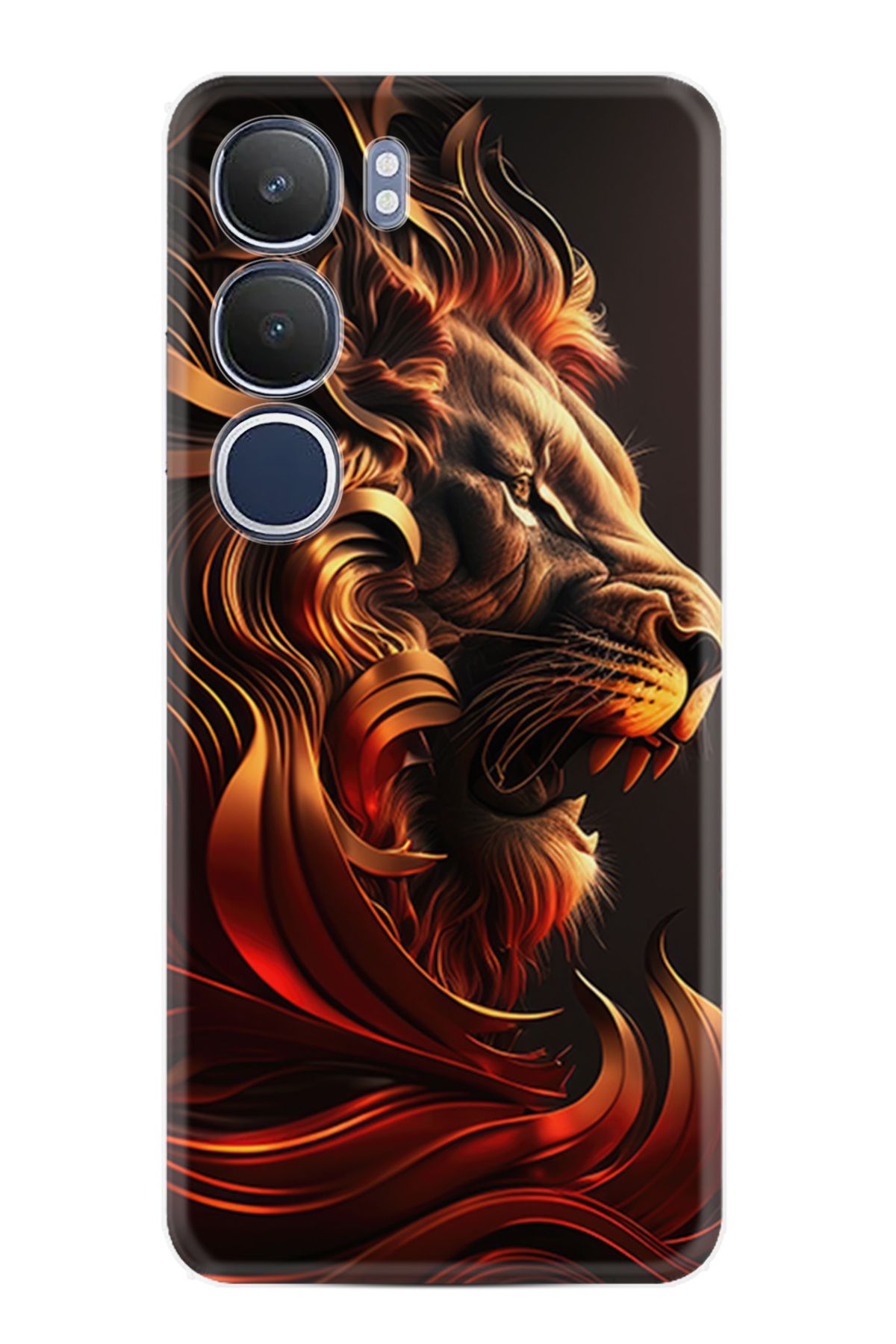 Kılıfland Vivo Y19S Kılıf Boutique Baskılı Resimli Süper Arslan Pcode -072