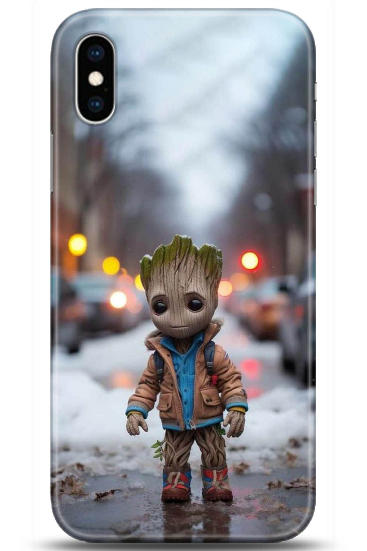 adveksiyon Apple iPhone XS Max Kılıf HD Baskılı Kılıf - Take Me Earth 5014