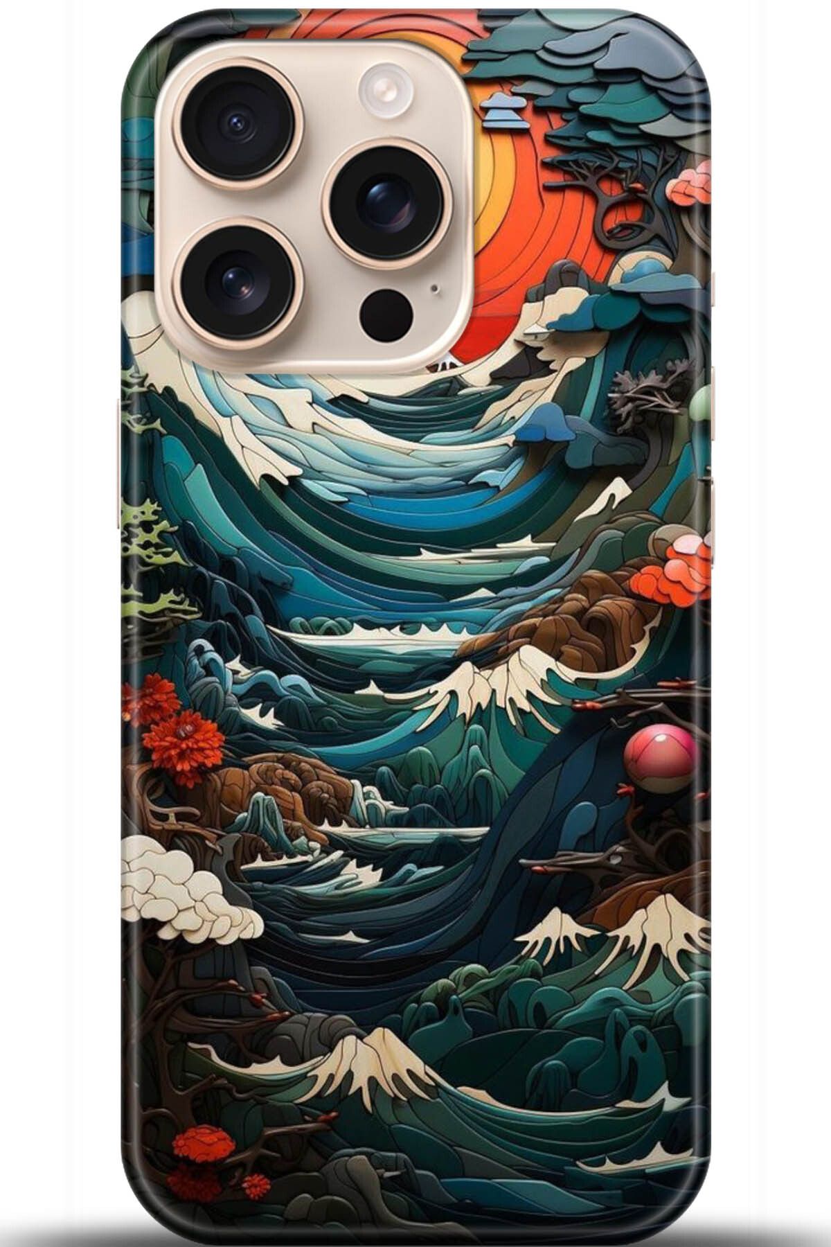 adveksiyon Apple iPhone 16 Pro Max Kılıf HD Baskılı Kılıf - Take Me Earth 5009