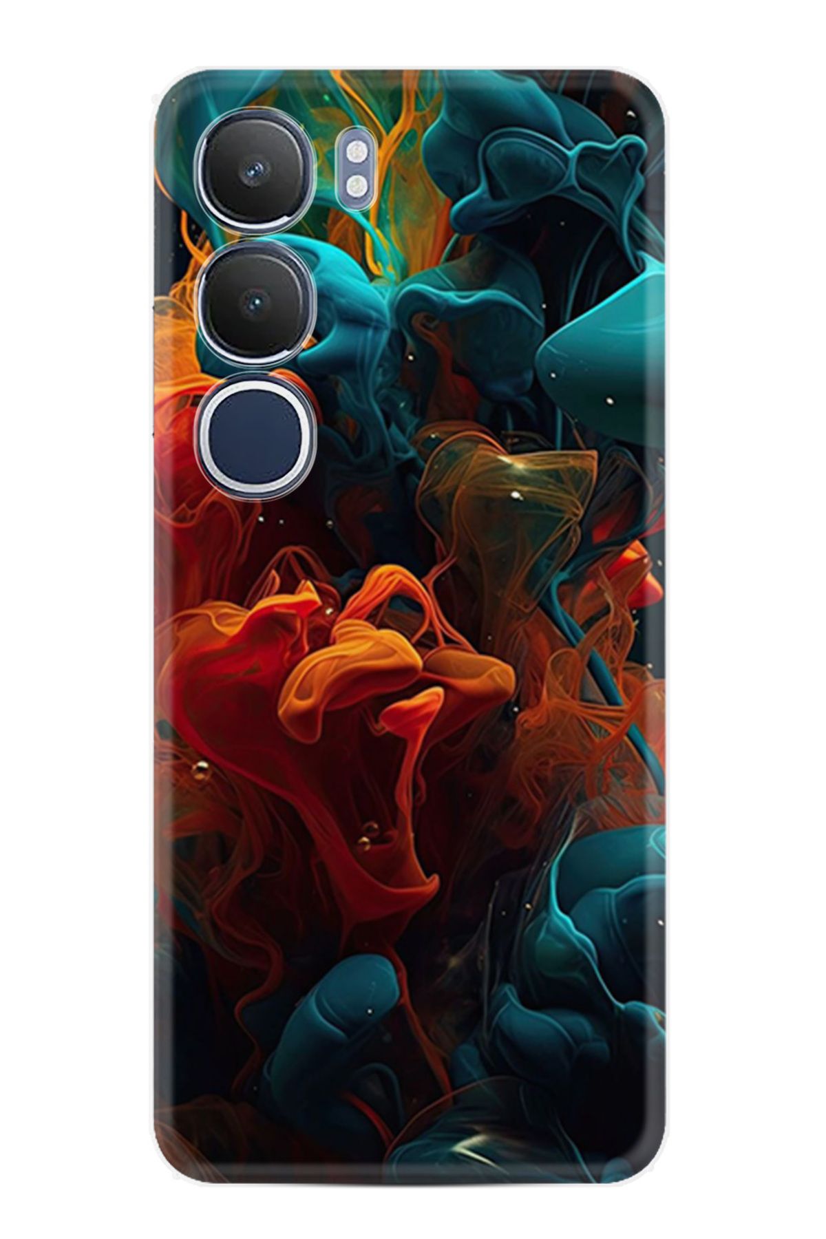 Kılıfland Vivo Y19S Kılıf Boutique Baskılı Resimli Renk Cümbüşü Pcode -070