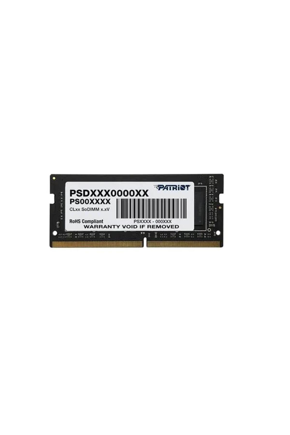 X Reklam Bilişim Patriot Signature Line PSD432G32002S 32GB(1x32GB) DDR4 3200MHz CL22 SODIMM Notebook Ram