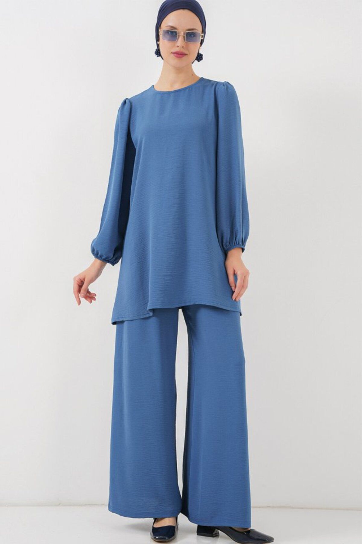 Albayrak Ayrobin Tunik Pantolon Alt Üst Takım 6712 - İndigo