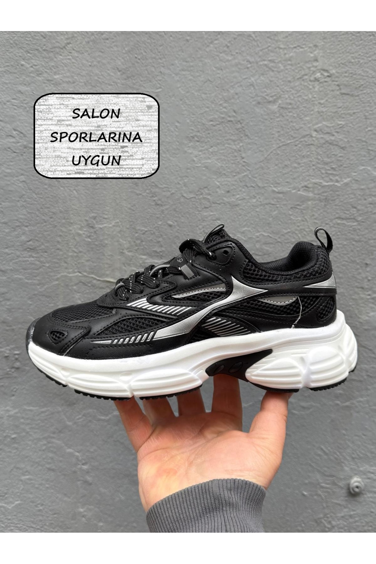 Playup UNISEX KOŞU VE YÜRÜYÜŞ AYAKKABI, SALON SPORLARINA UYGUN KAYMAZ TABAN, COMFORT İÇ TABAN