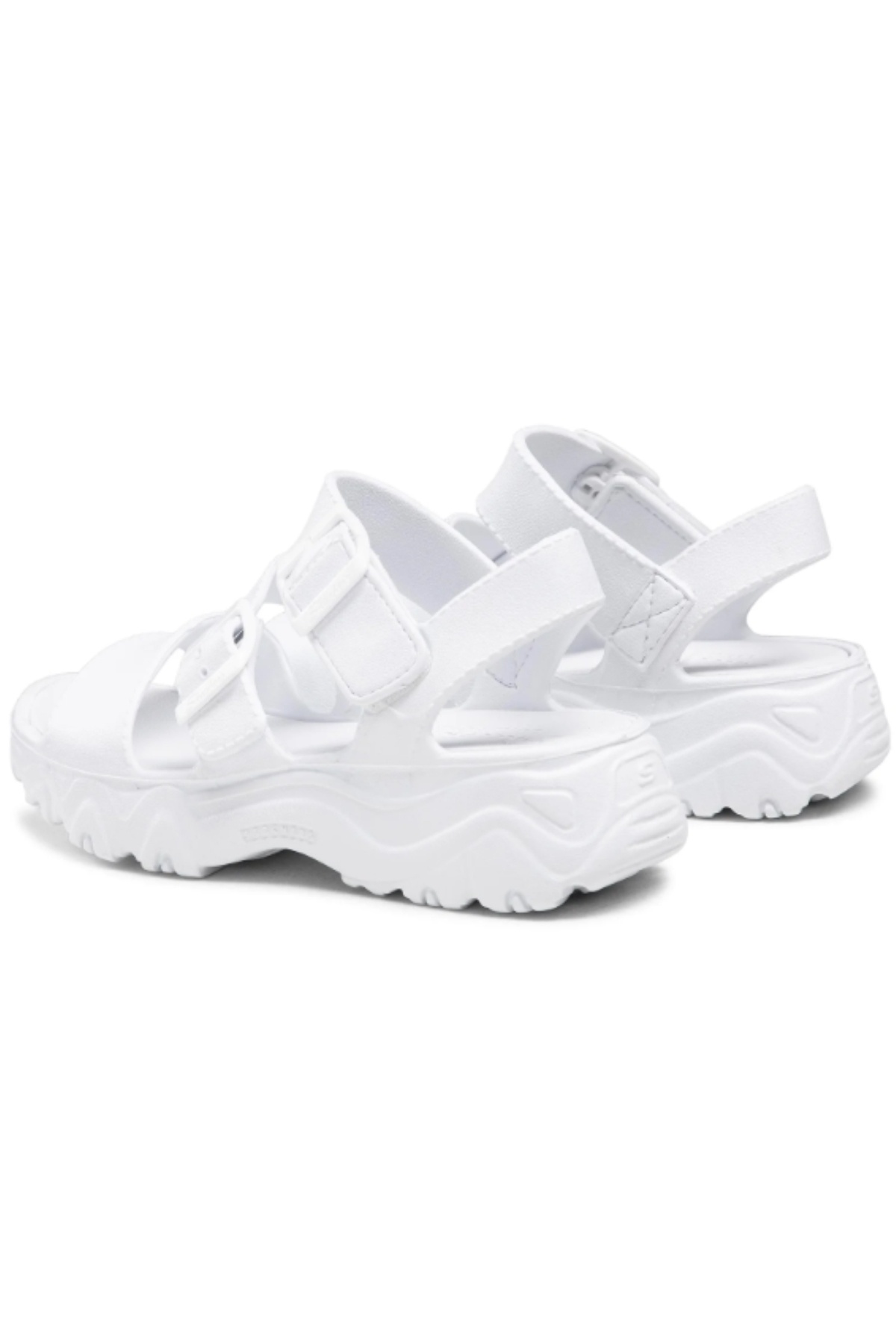 SKECHERS-D'Lites 2.0 Style Incon Women's White Slippers 4