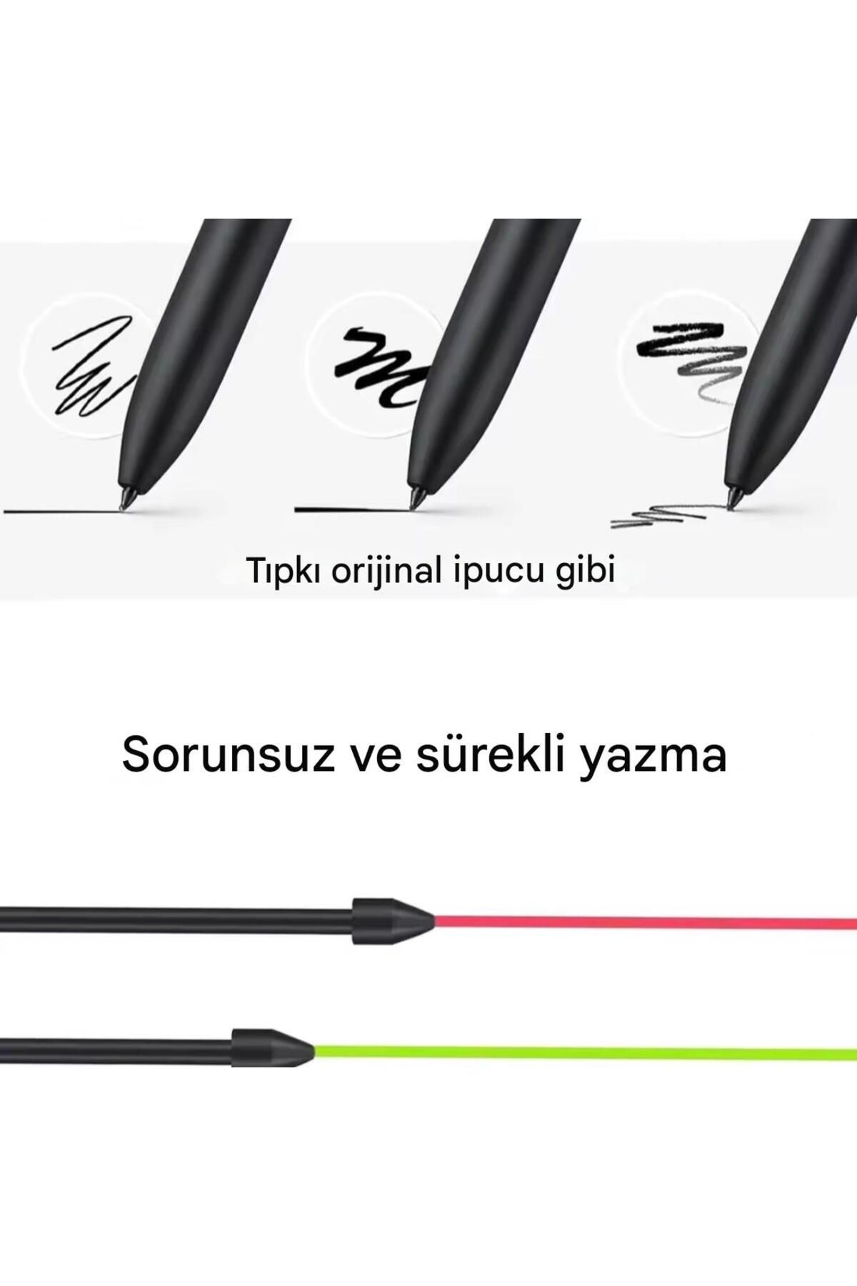 gökmer-Samsung Galaxy Tab S8/S8 Fe /S8 Ultra /S8 Plus Replacement Pen Tip 5 Pieces (Does Not Dirty the Screen) S Pen Compatible 4