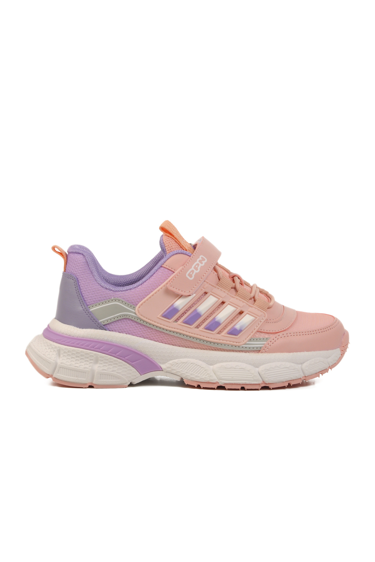 pepino-Powder Velcro Mesh Lightweight Girls' Sports Shoes 1