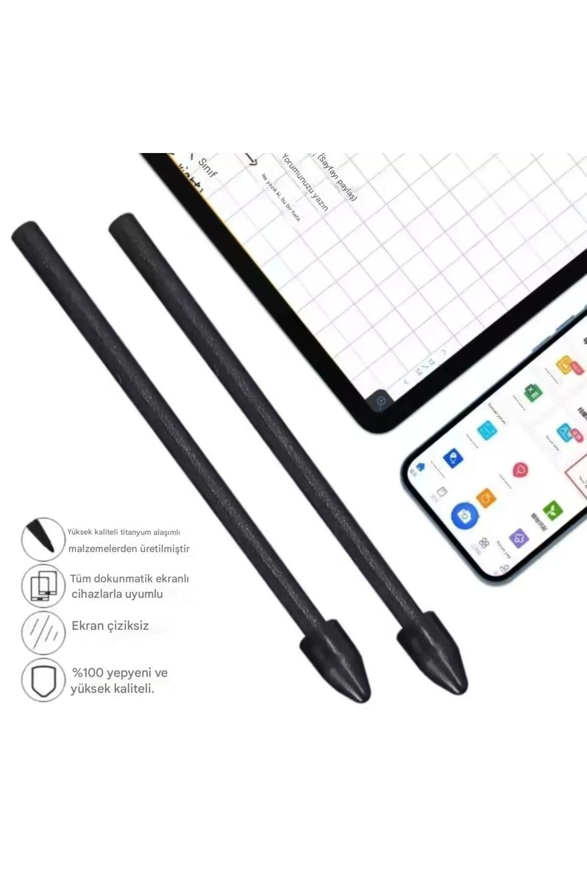gökmer-Samsung Galaxy Tab S8/S8 Fe /S8 Ultra /S8 Plus Replacement Pen Tip 5 Pieces (Does Not Dirty the Screen) S Pen Compatible 3