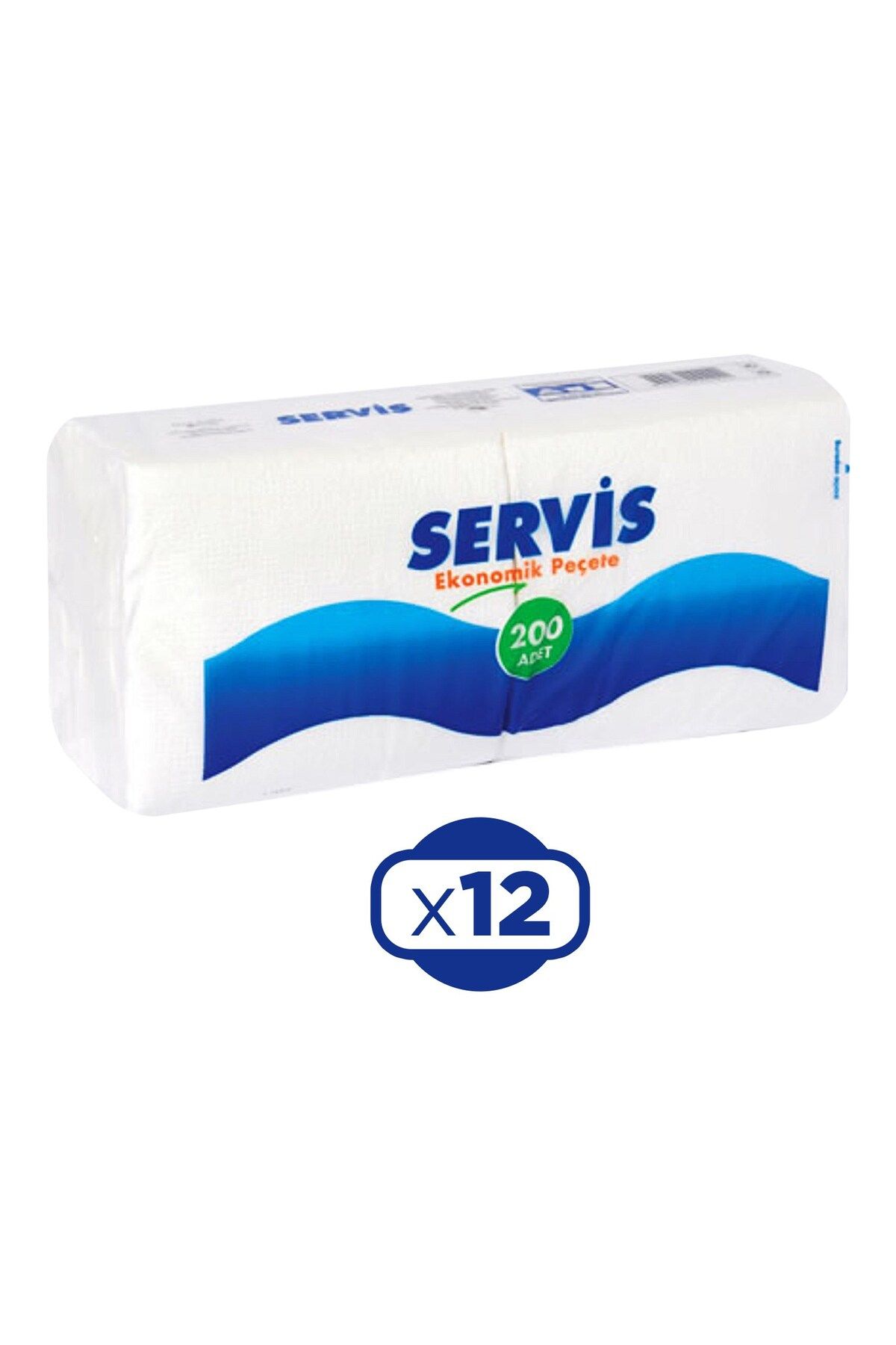 Servis Peçete 200 lü Ekonomik x 12 Adet