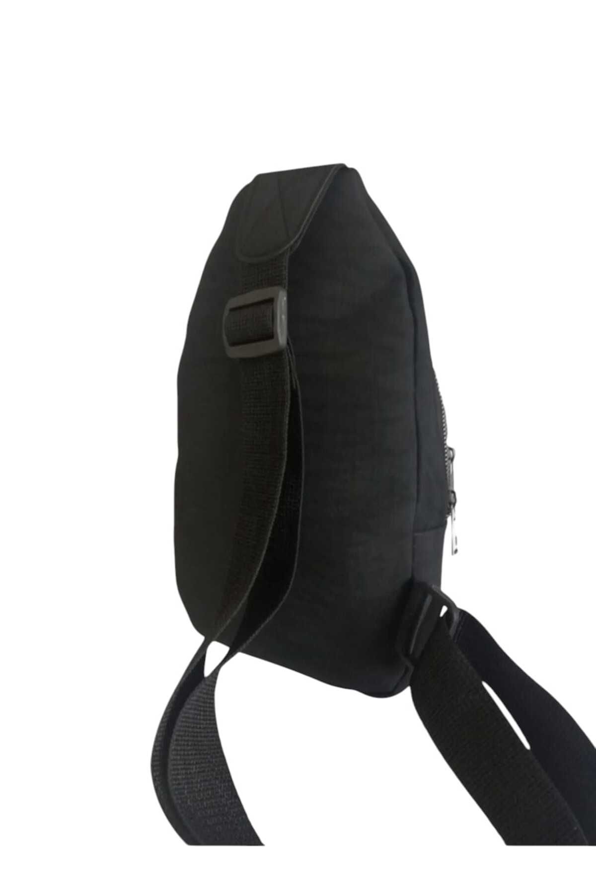 La'Graccia-Unisex Crinkle Cross Strap Shoulder and Waist Bag 4