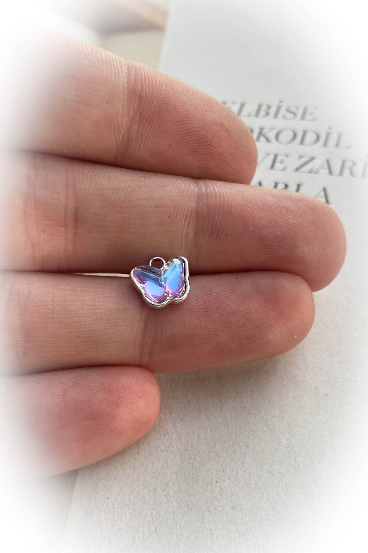 roshel Rodyum Kaplama Minimal Model Kolye Ucu 5 Farklı Renk ve Model Seçeneği