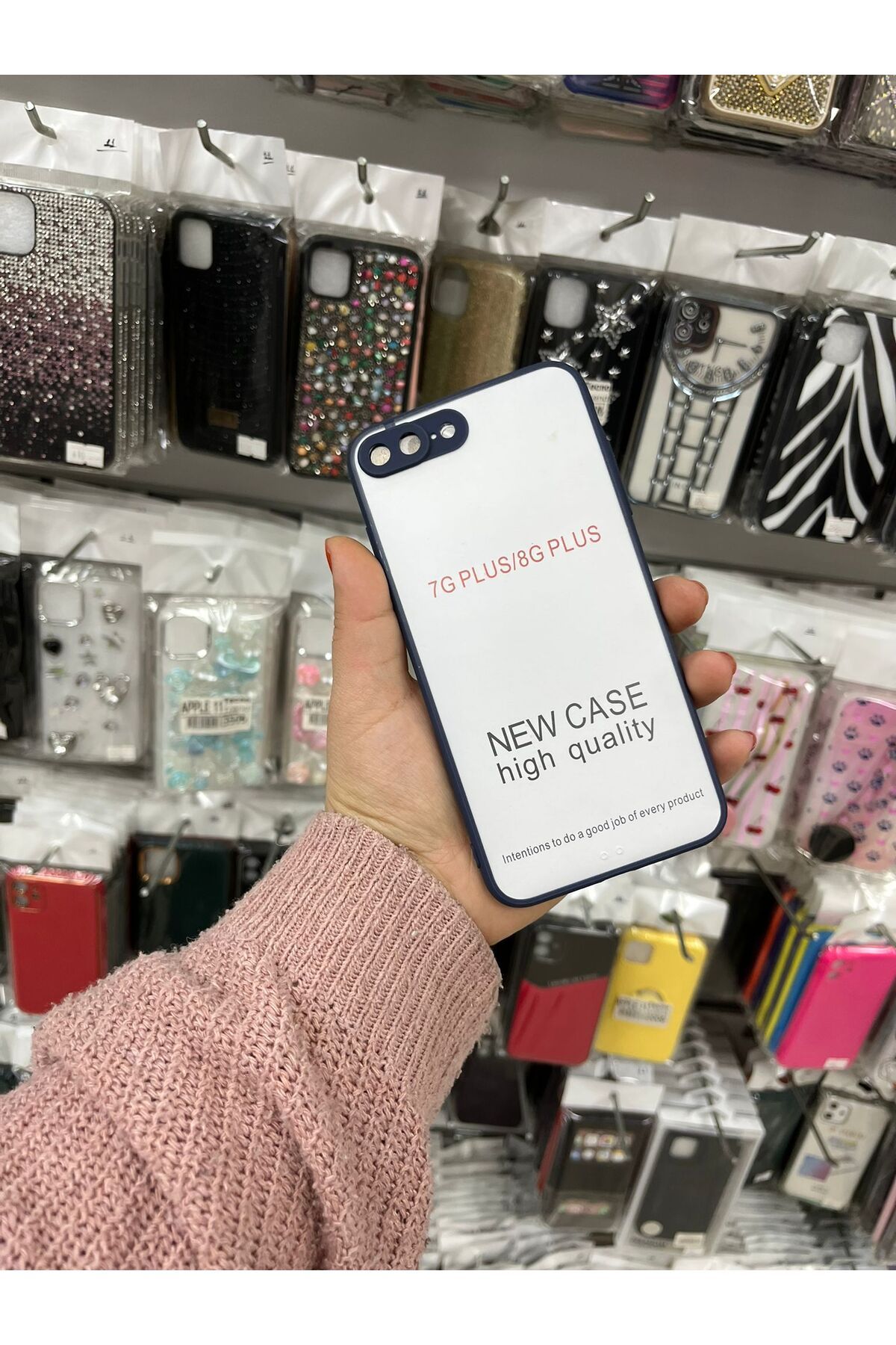 TECNOTREND Apple iPhone 7 Plus-8 Plus buzlu silikon kılıf