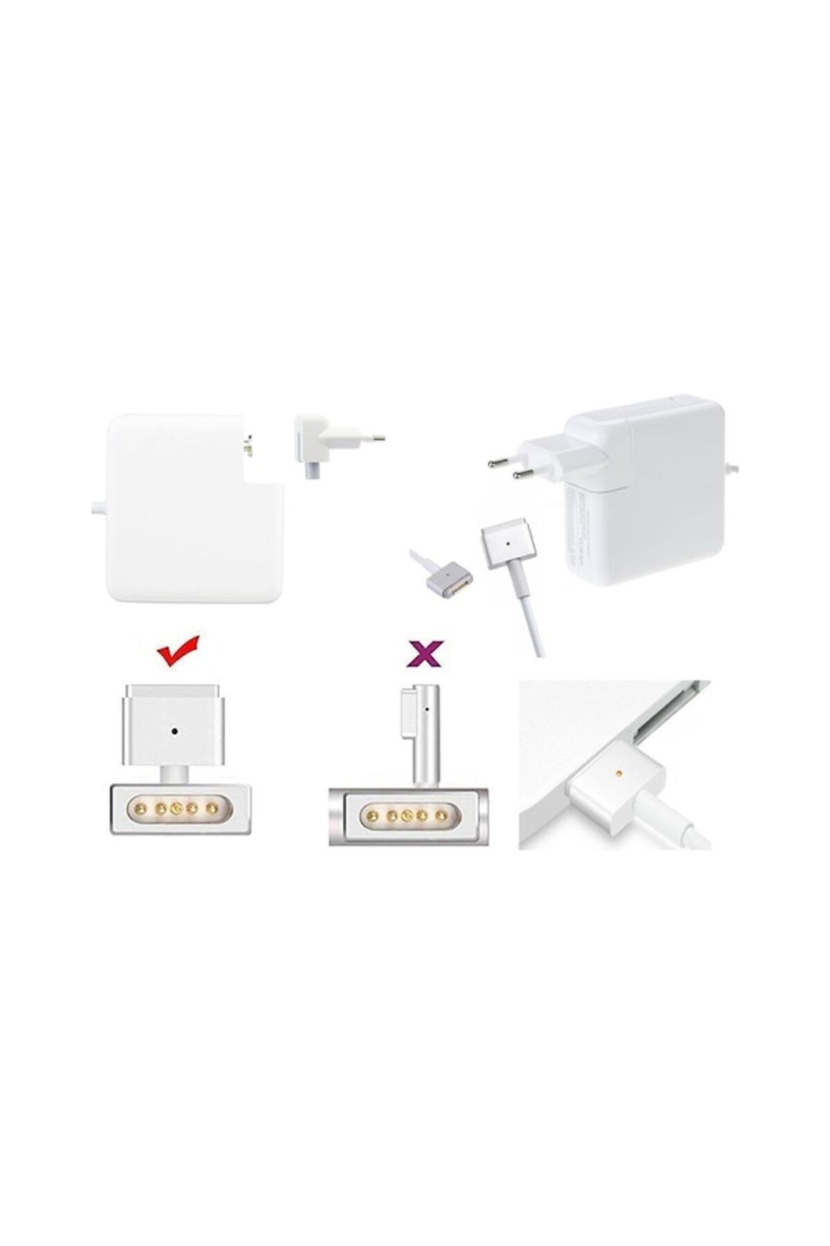 OEM Appl e MacBoo k Air 13 Inc 2013 A1466, EMC 2632 MD760LL/A Uyumlu Adaptör, Şarj Aleti, Şarj Cihazı