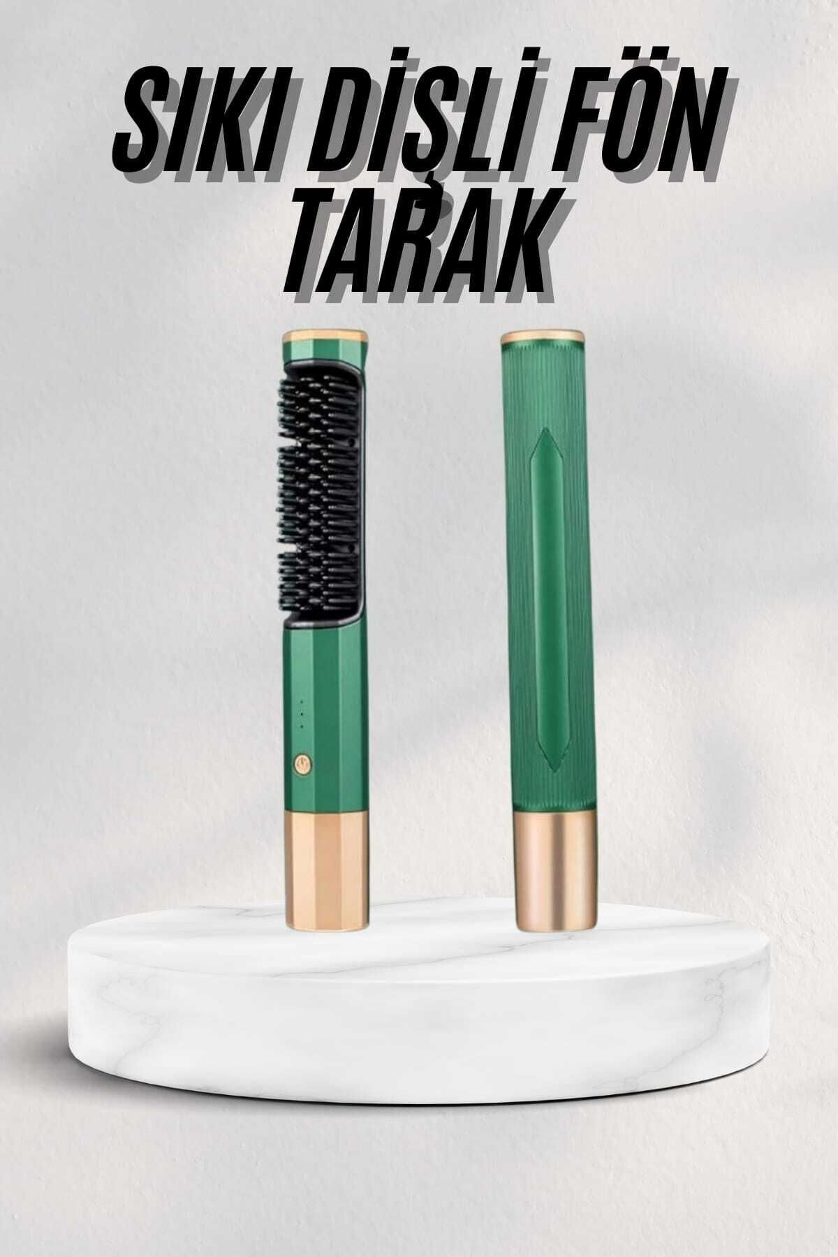 ASTRALTECH Düzleştirici Fırça Saç Düzleştirici Arada Fön Tarak Taşınabilir