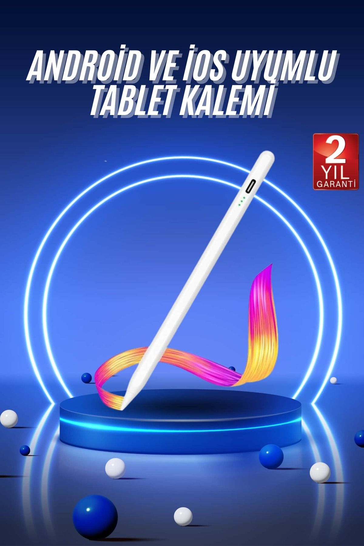 ASTRALTECH Yazı Çizim Kalemi İos Android Windows Uyumlu Tablet Telefon