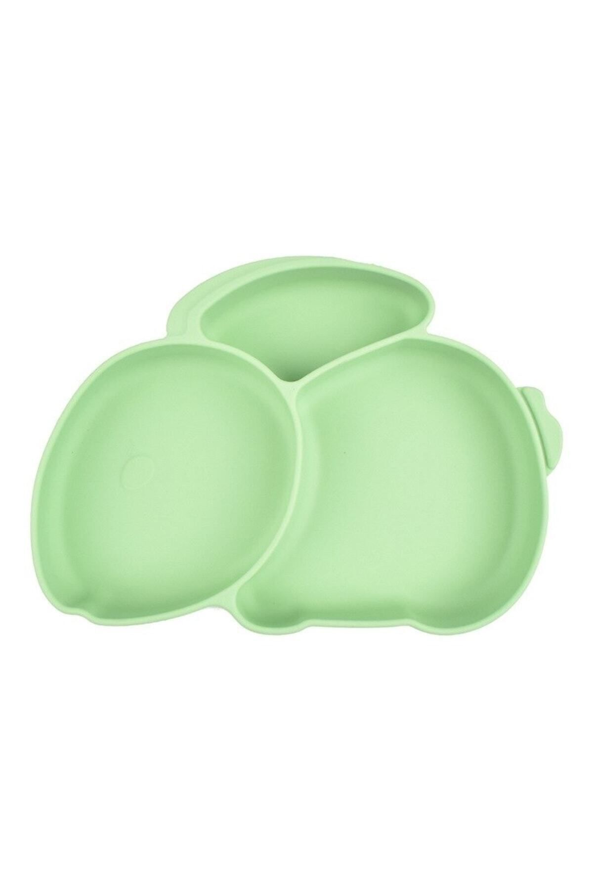 jojobebek Silikon Beslenme Seti Vakumlu Silikon Mama Tabağı, Mama Kasesi, Önlük, Kaşık,pipetli Bardak fotoğrafı 2 (önizleme)