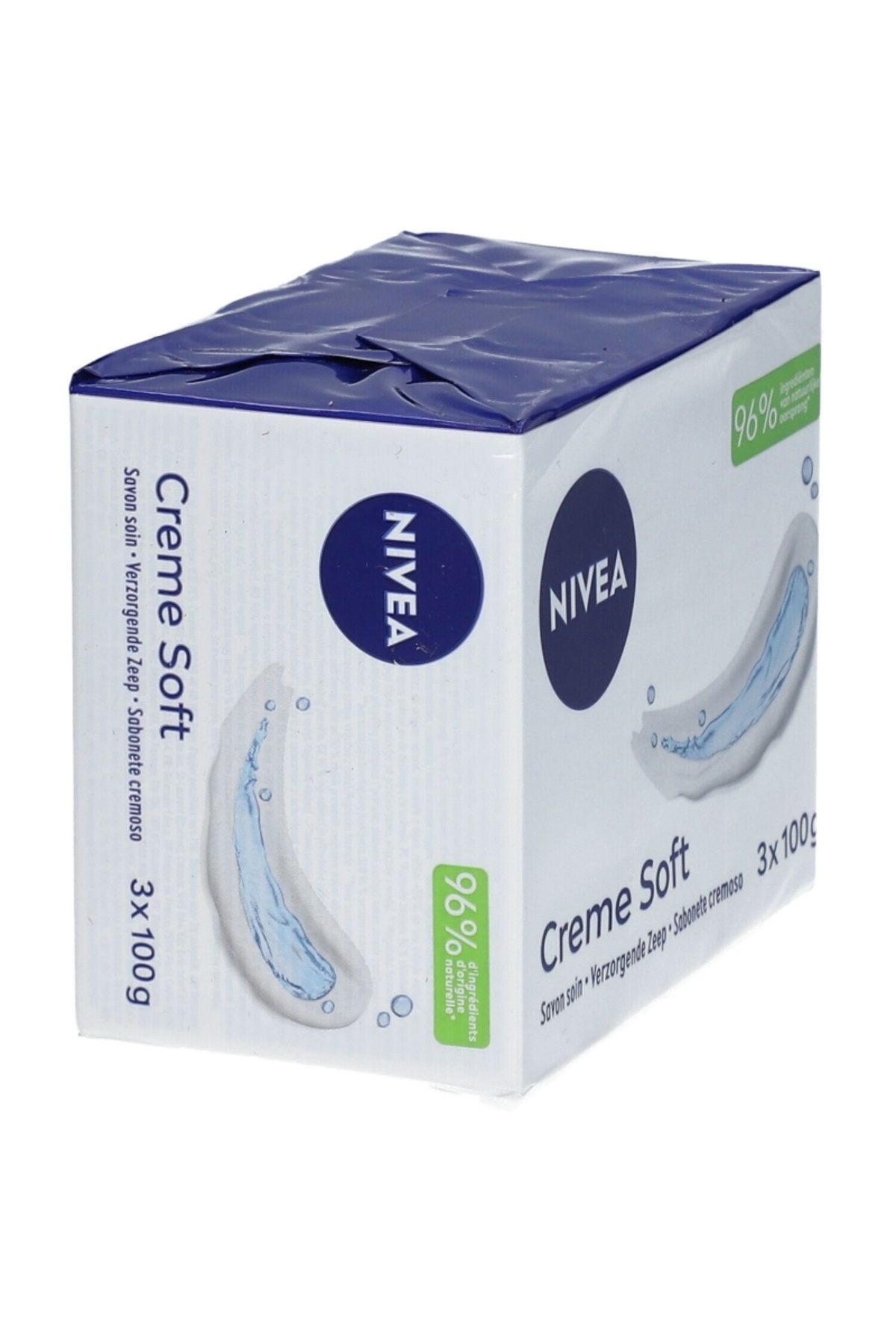 NIVEA-SOAP 3BUCX100G SOFT CREAM 1