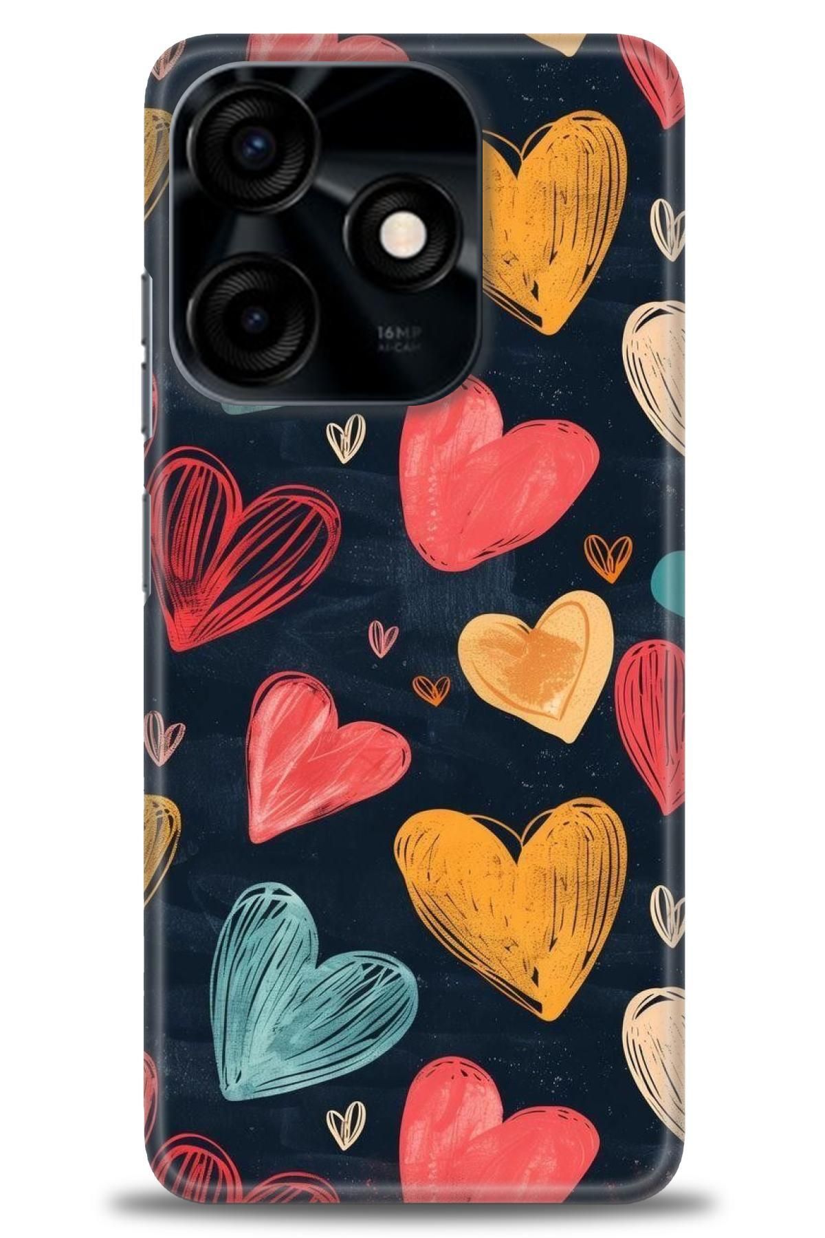 TECNO Spark 10 4G / 10C İle Uyumlu HD Baskılı Kılıf - ÖzelSeriTecno - 2091