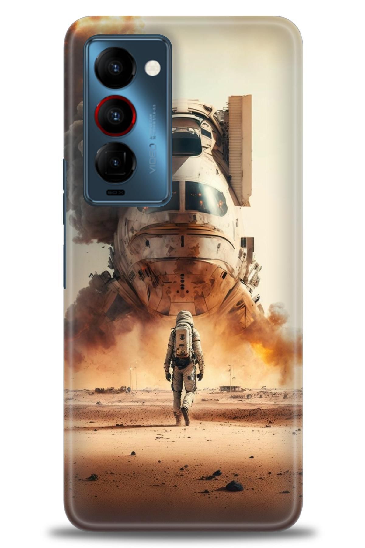 TECNO Camon 18 Premier İle Uyumlu HD Baskılı Kılıf - ÖzelSeriTecno - 2935