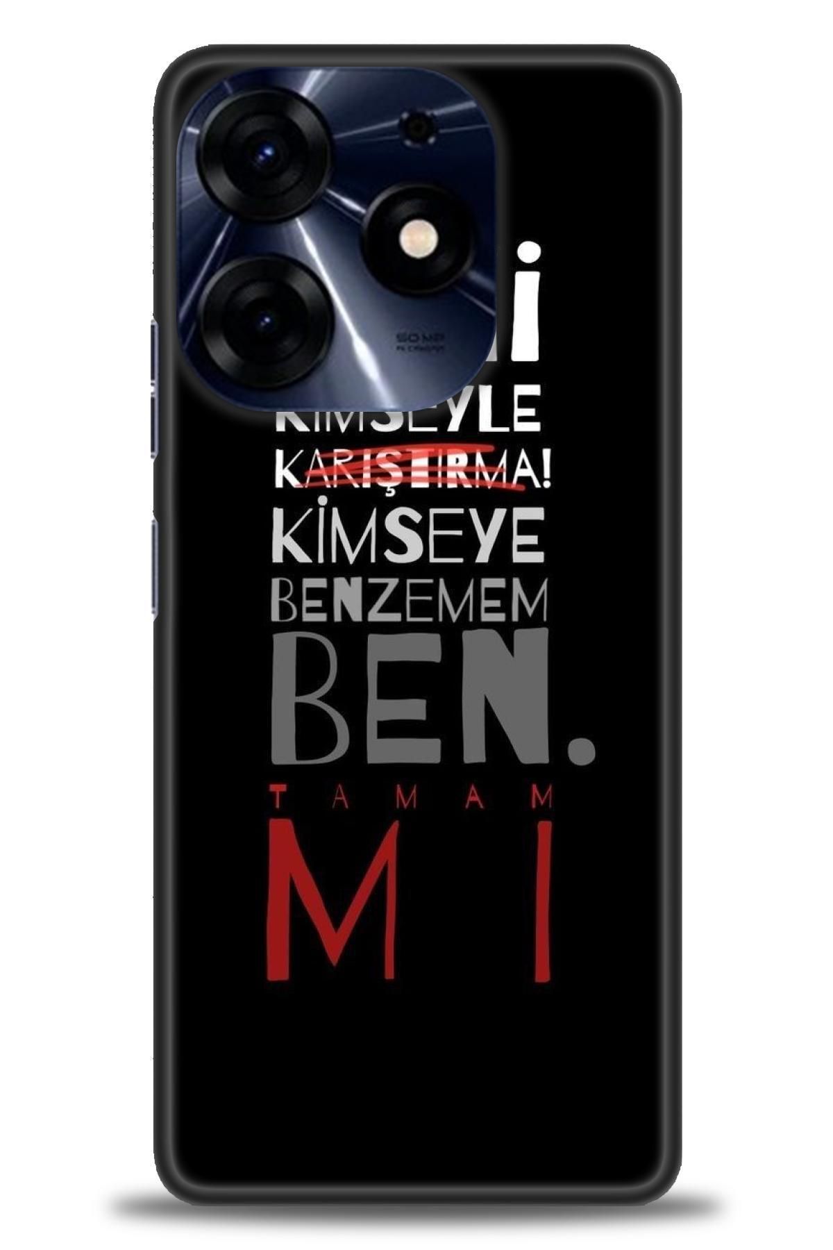 TECNO Spark 10 Pro İle Uyumlu HD Baskılı Kılıf - ÖzelSeriTecno - 2459