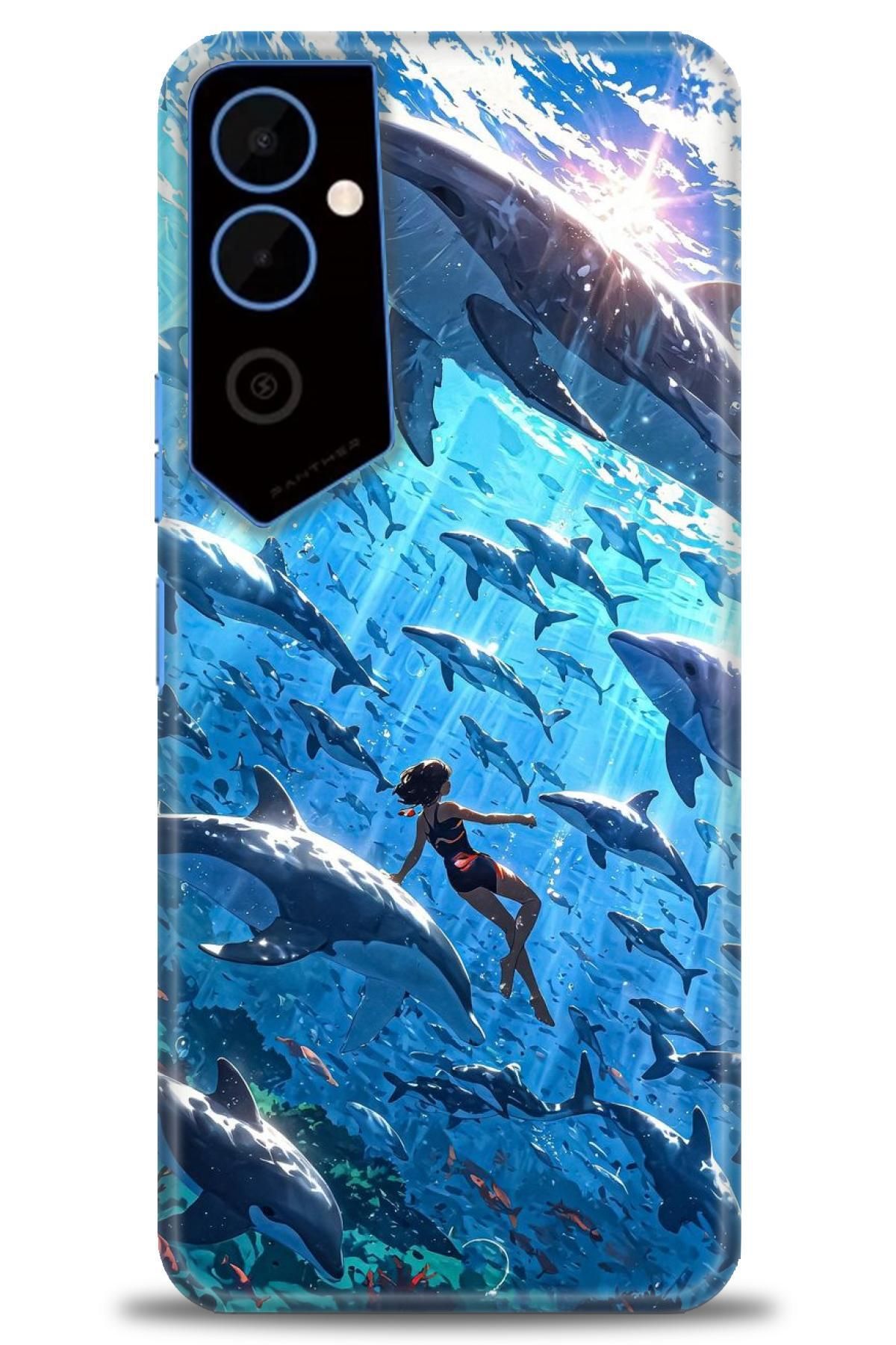 TECNO Pova 4 İle Uyumlu HD Baskılı Kılıf - ÖzelSeriTecno - 2505