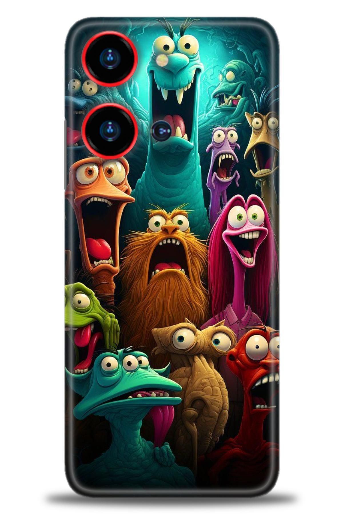 Reeder S19 Max Pro S Zoom İle Uyumlu HD Baskılı Kılıf - Karışık Seri - 481