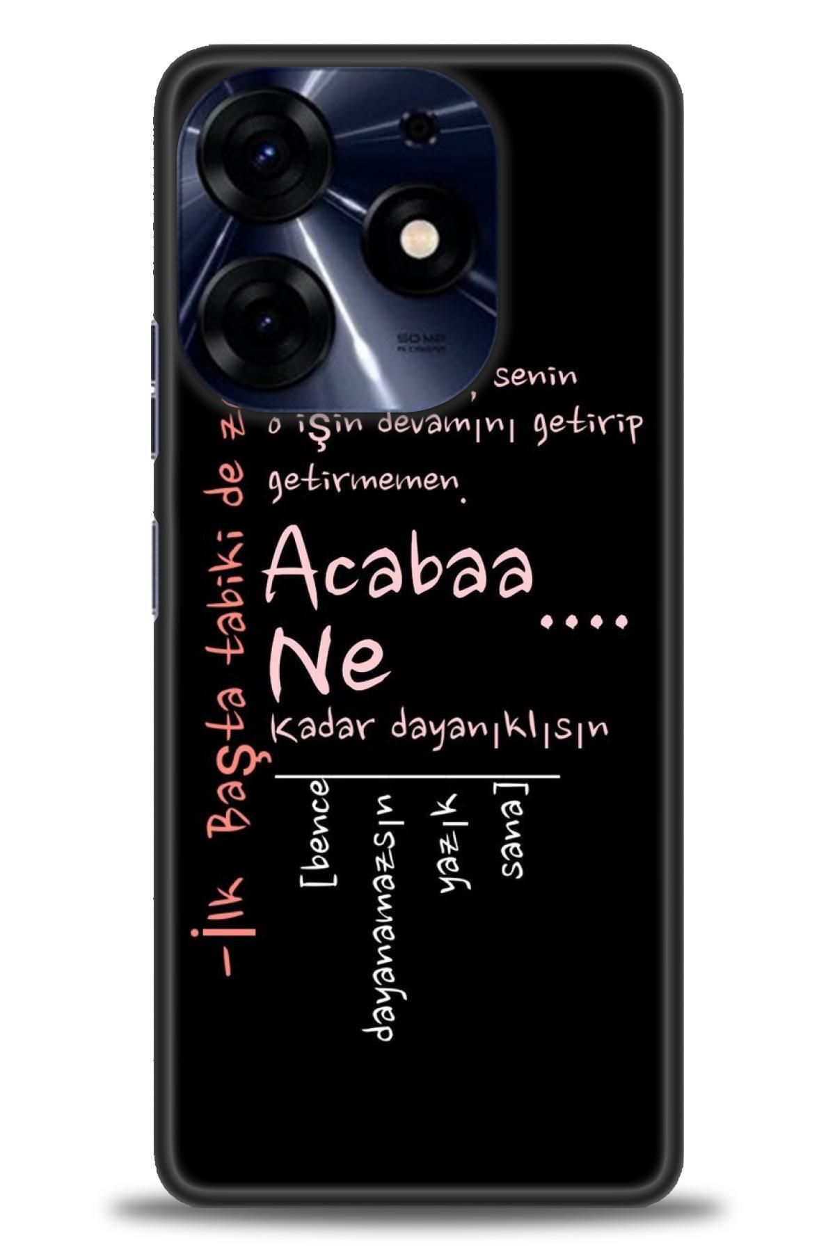 TECNO Spark 10 Pro İle Uyumlu HD Baskılı Kılıf - ÖzelSeriTecno - 2458