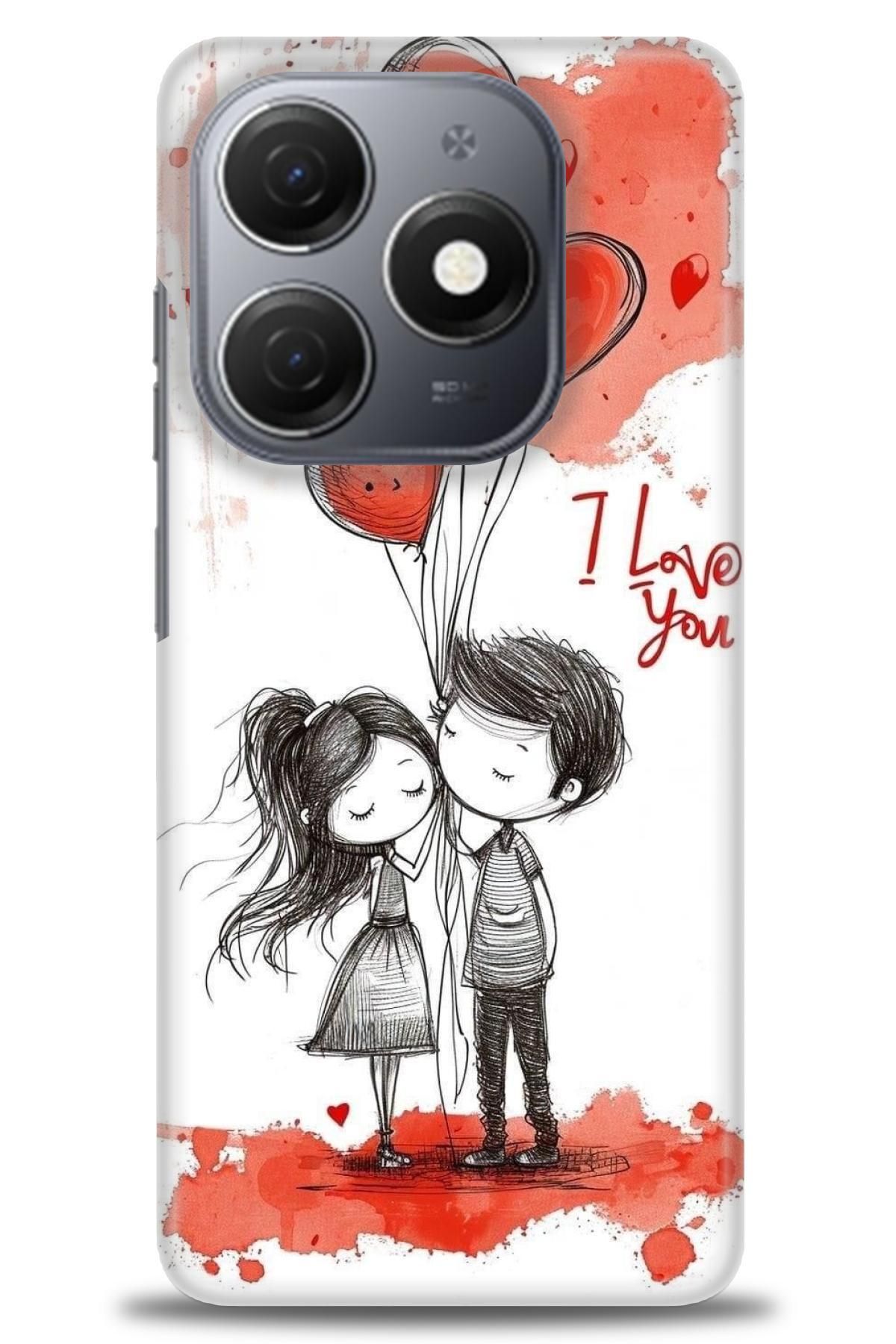 TECNO Spark 20 / 20C İle Uyumlu HD Baskılı Kılıf - ÖzelSeriTecno - 2058