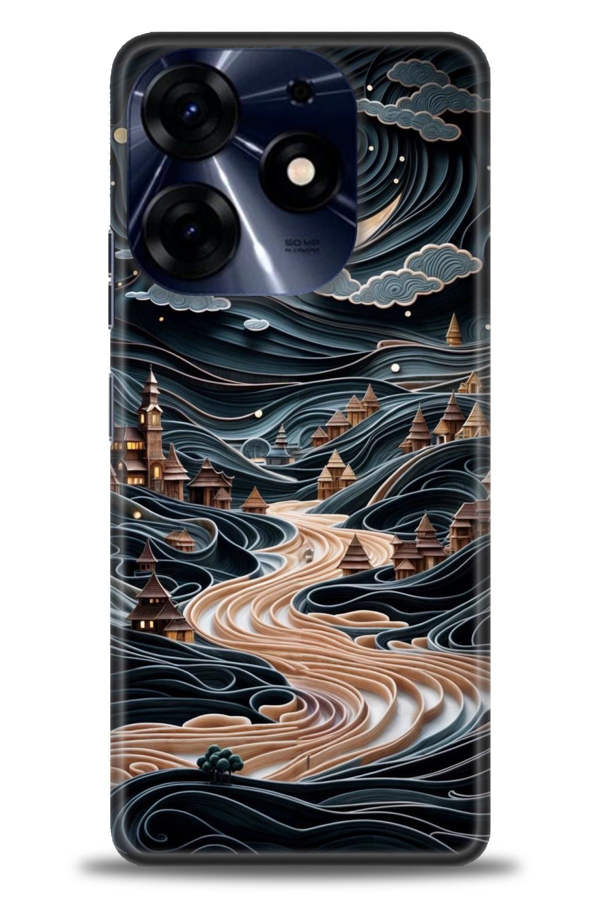 TECNO Spark 10 Pro İle Uyumlu HD Baskılı Kılıf - 2957