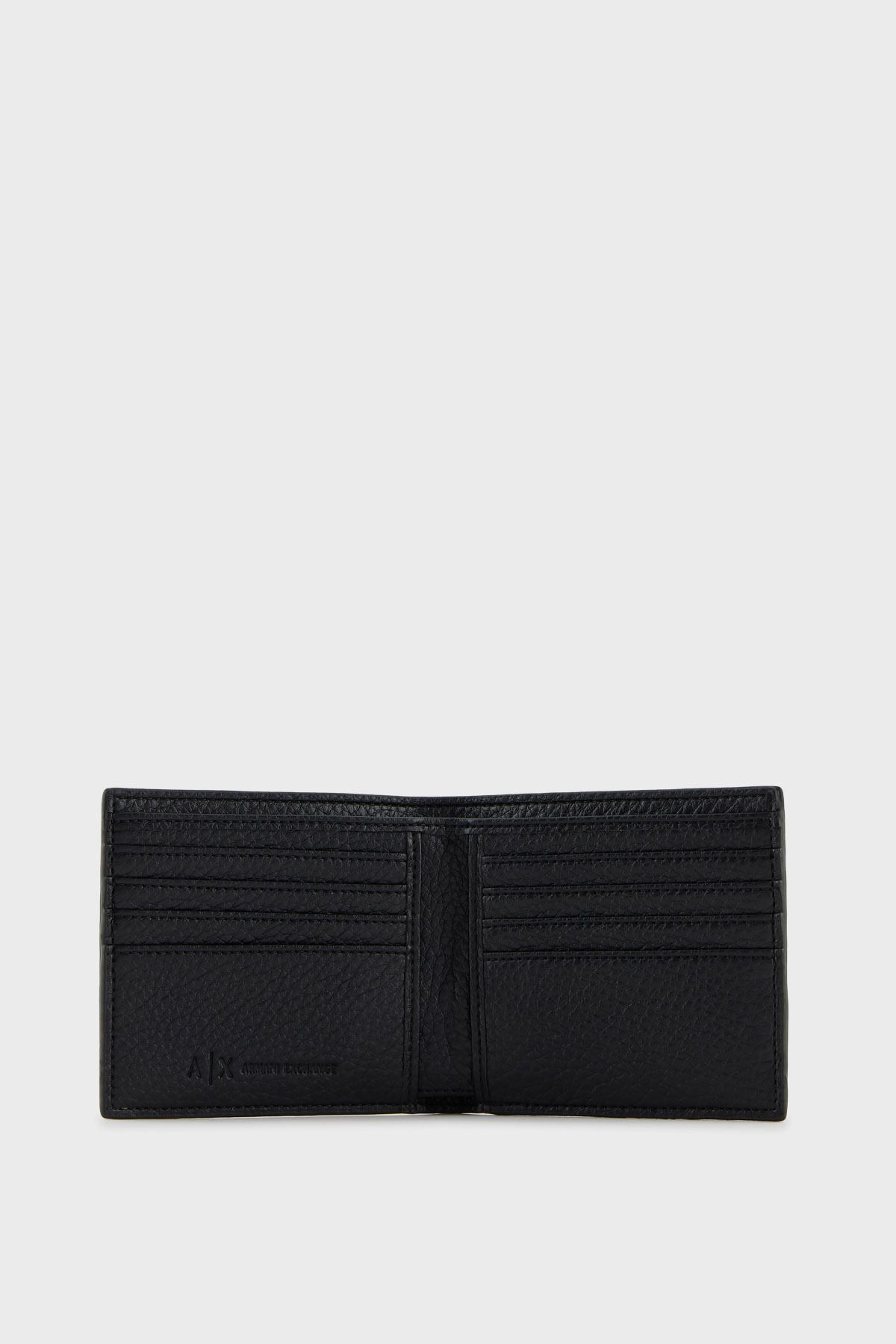 کیف پول مردانه آرم ساختمان چاپی XM000168 AF11931 UC001 Armani Exchange
