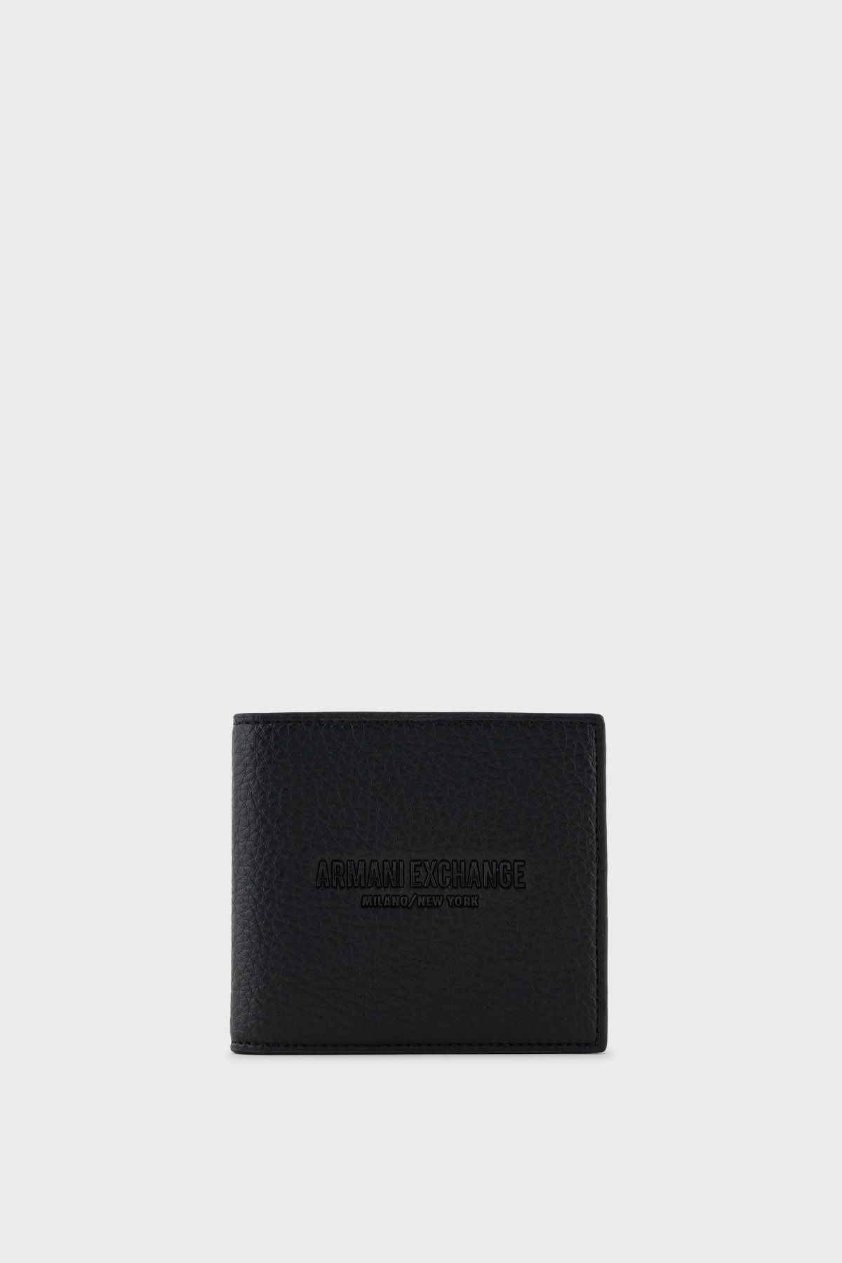 کیف پول مردانه آرم ساختمان چاپی XM000168 AF11931 UC001 Armani Exchange