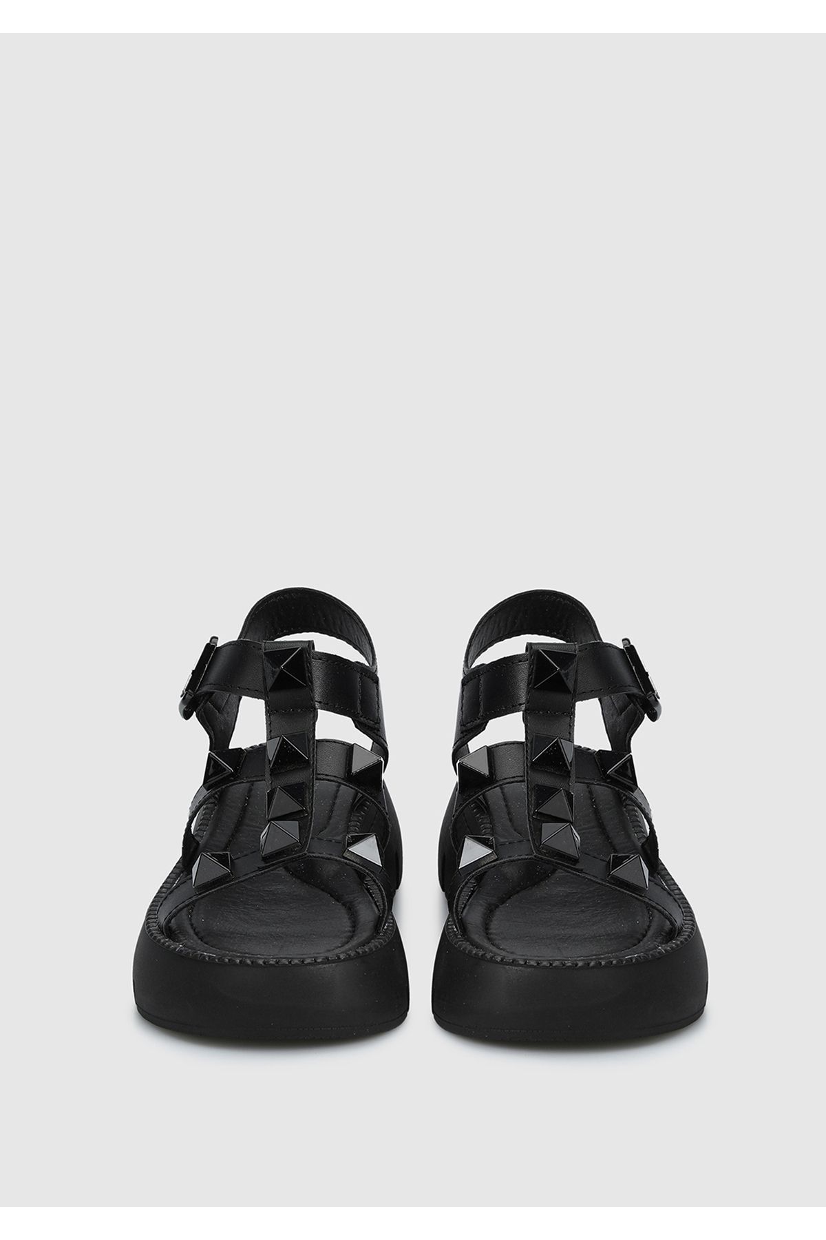 Kiddo-Girl's Black Flat Sandals 3