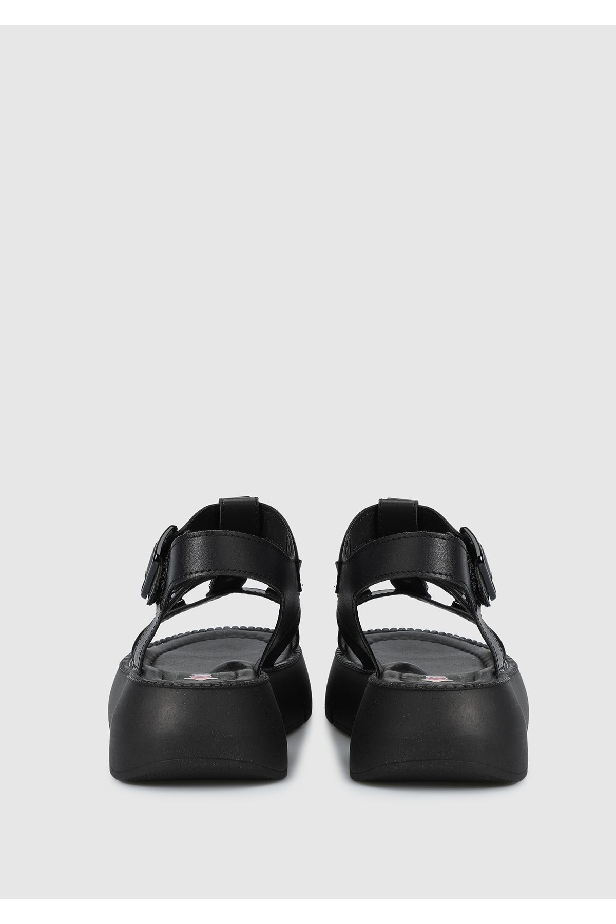 Kiddo-Girl's Black Flat Sandals 4