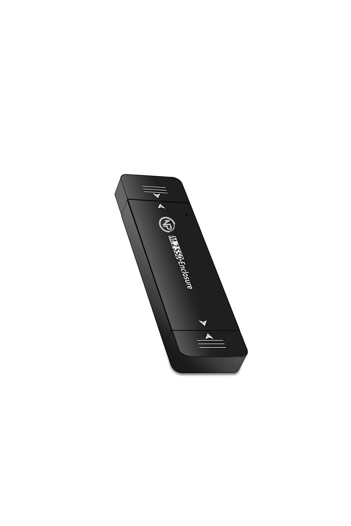 NPO-Dk01 Nvme M.2 256Gb Usb-A/Type-C Portable External Ssd - 900/1000Mb/S 1
