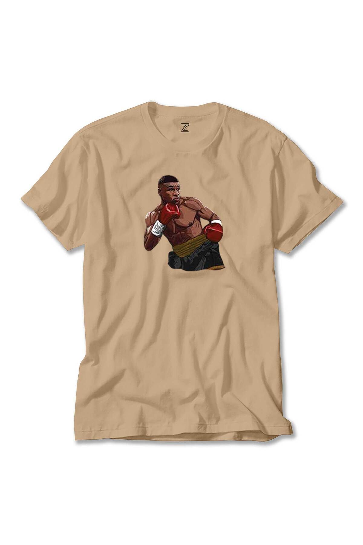 WAKHA Mike Tyson WBC Fight Krem Tişört
