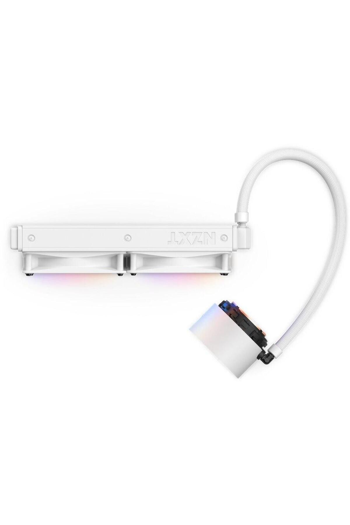 Nzxt-NZXT Kraken Elite 240 RGB CPU Cooler, pump with LCD screen, ARGB controller, white 2