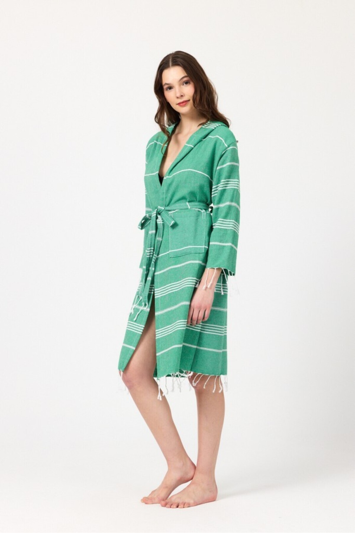 Macro Women's Bathrobe Peshtemal Beach Dress Pareo