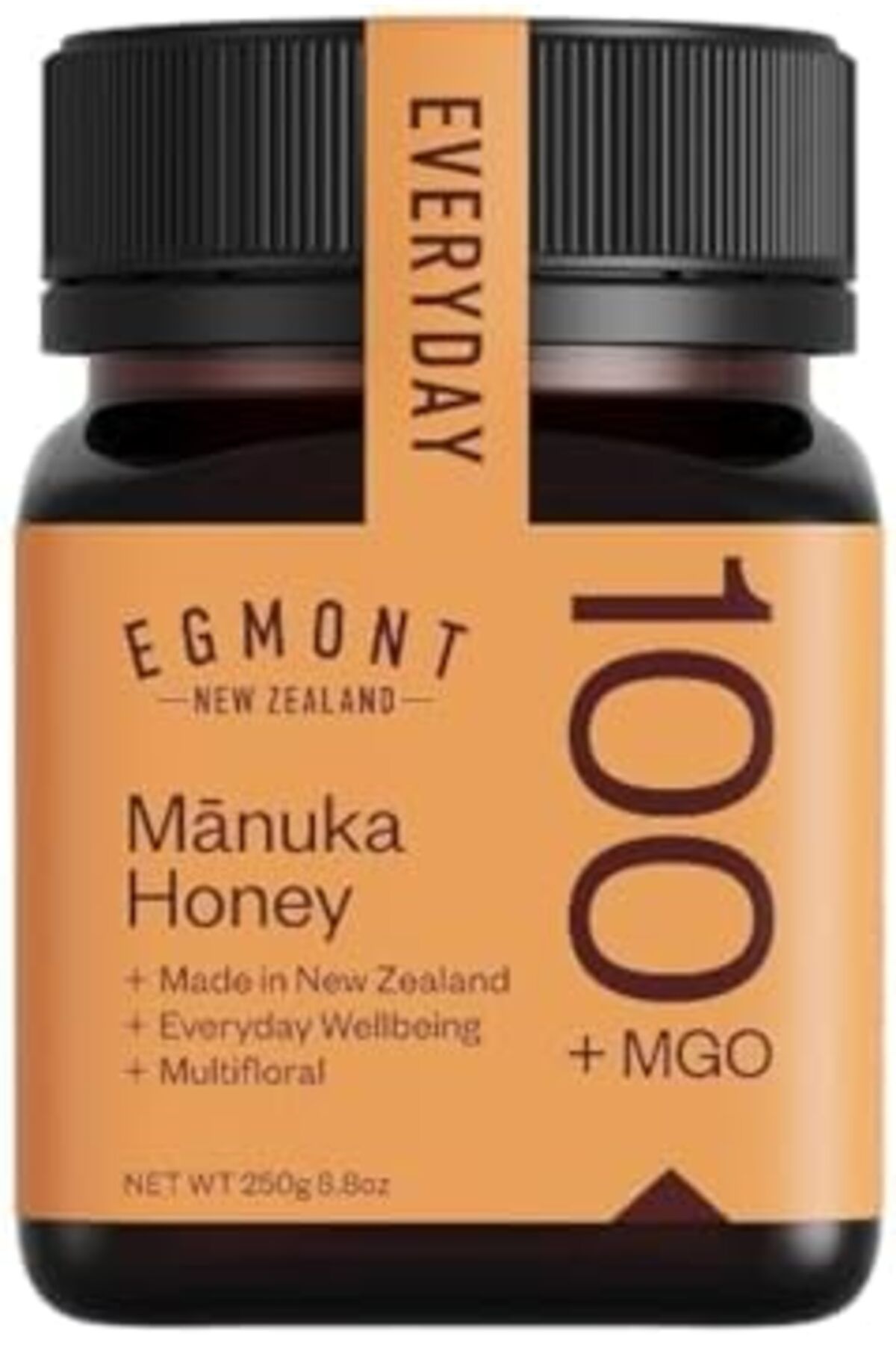 EGMONT-Raw Manuka Honey Multifloral 100+ MGO, 250 Grams | Authentic & Unpasteuried | 100% Pure New Z 2