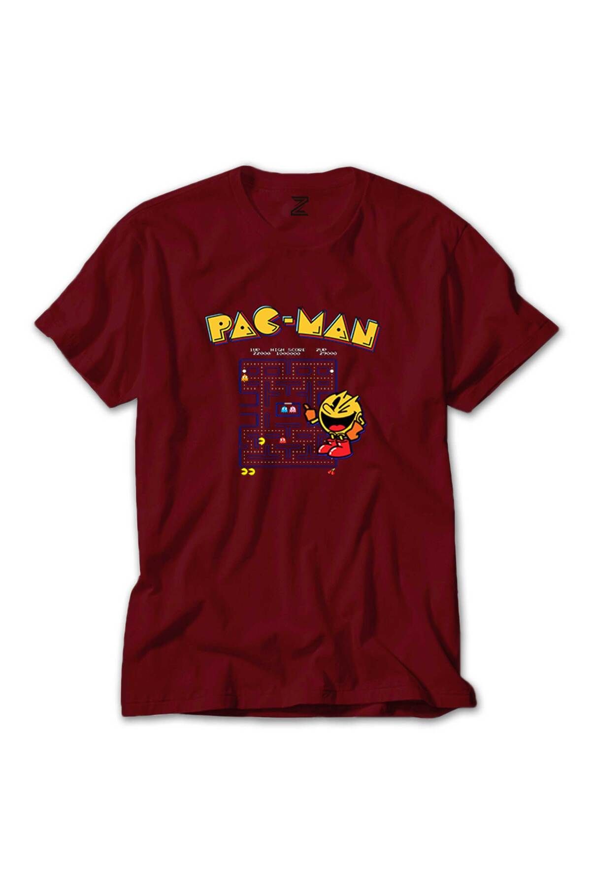 WAKHA Pac Man Eighties Kırmızı Tişört